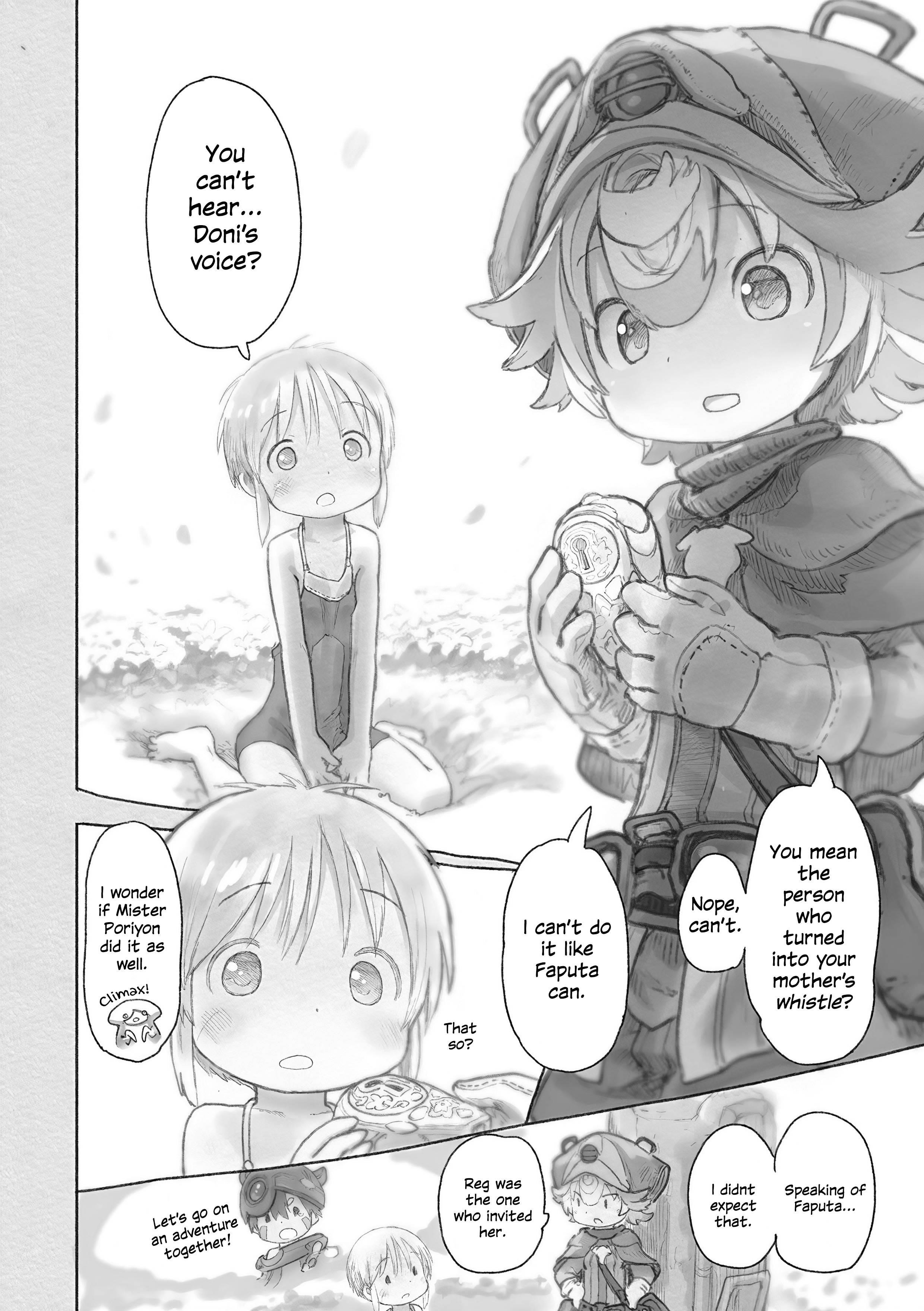 Made in Abyss Manga Chapter 62 page 4 - The Place of Song