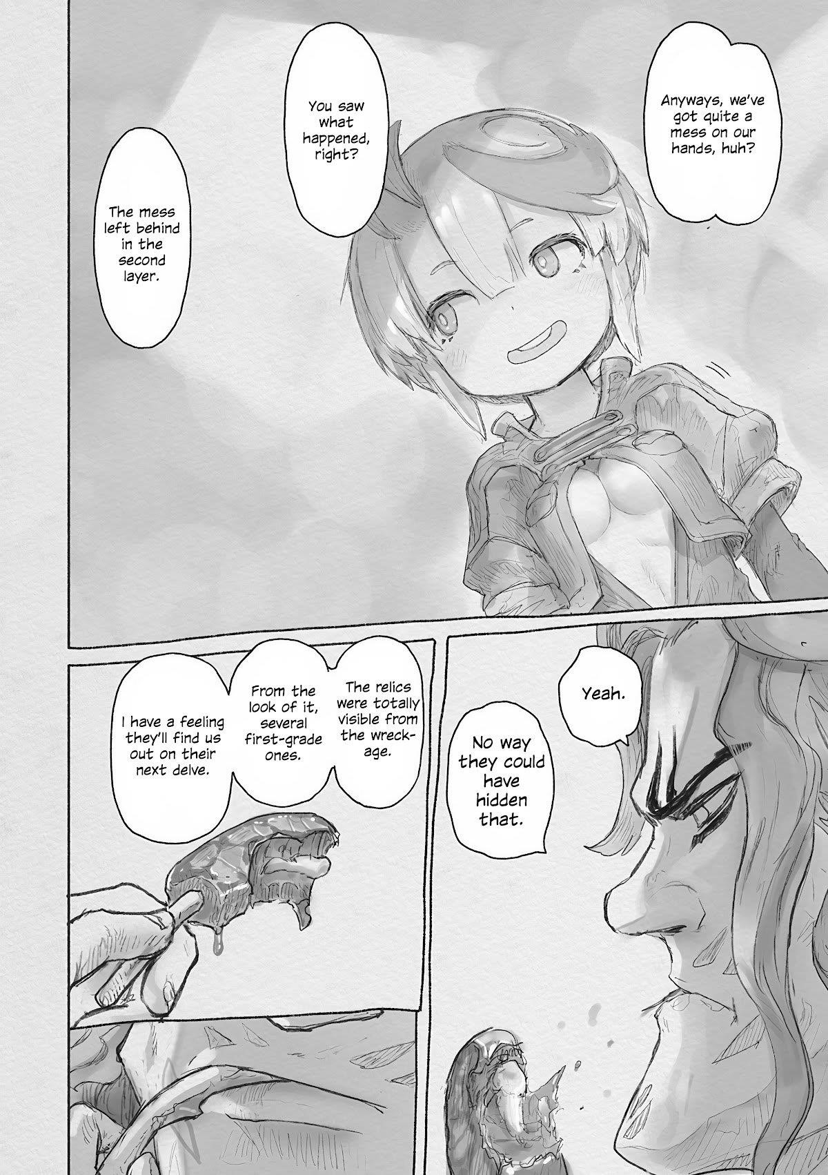 Made in Abyss Manga Chapter 63 page 10 - Side Story 4: Cravali