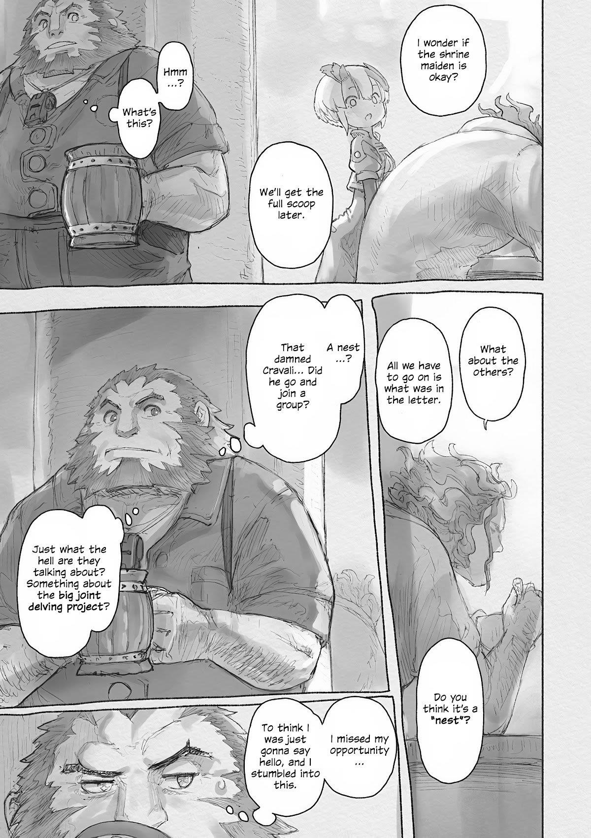 Made in Abyss Manga Chapter 63 page 11 - Side Story 4: Cravali