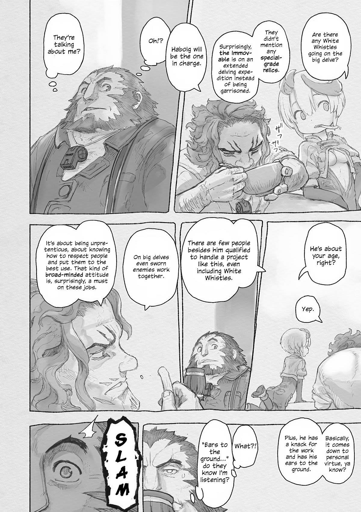 Made in Abyss Manga Chapter 63 page 12 - Side Story 4: Cravali