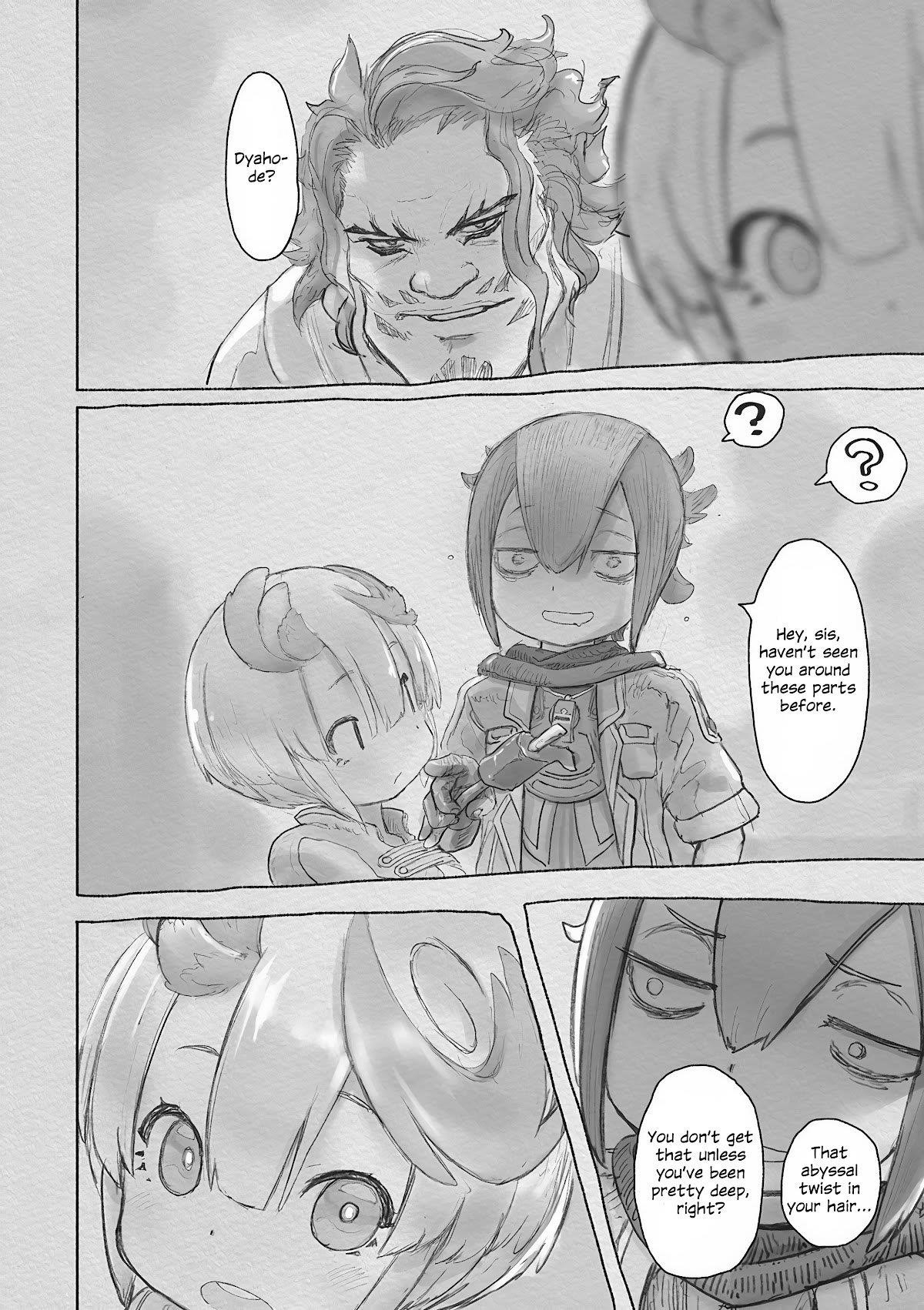 Made in Abyss Manga Chapter 63 page 14 - Side Story 4: Cravali