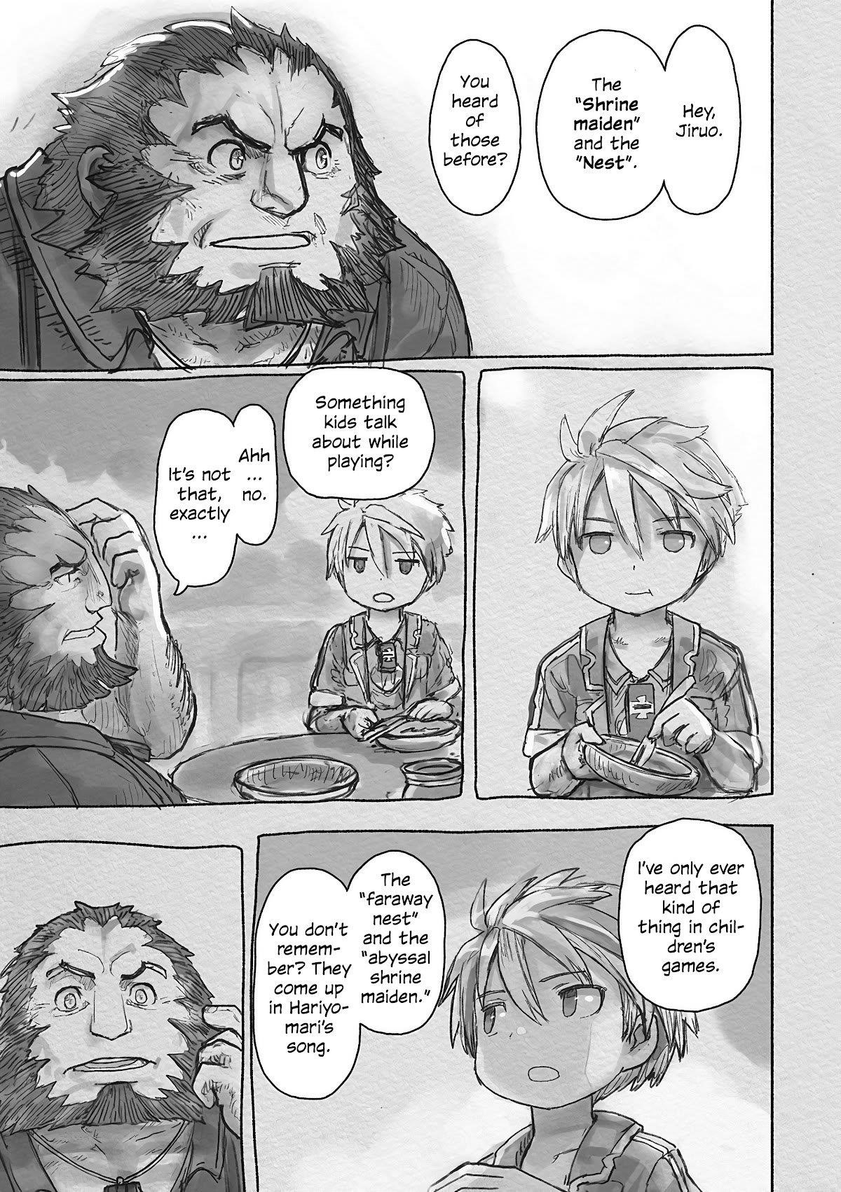 Made in Abyss Manga Chapter 63 page 27 - Side Story 4: Cravali