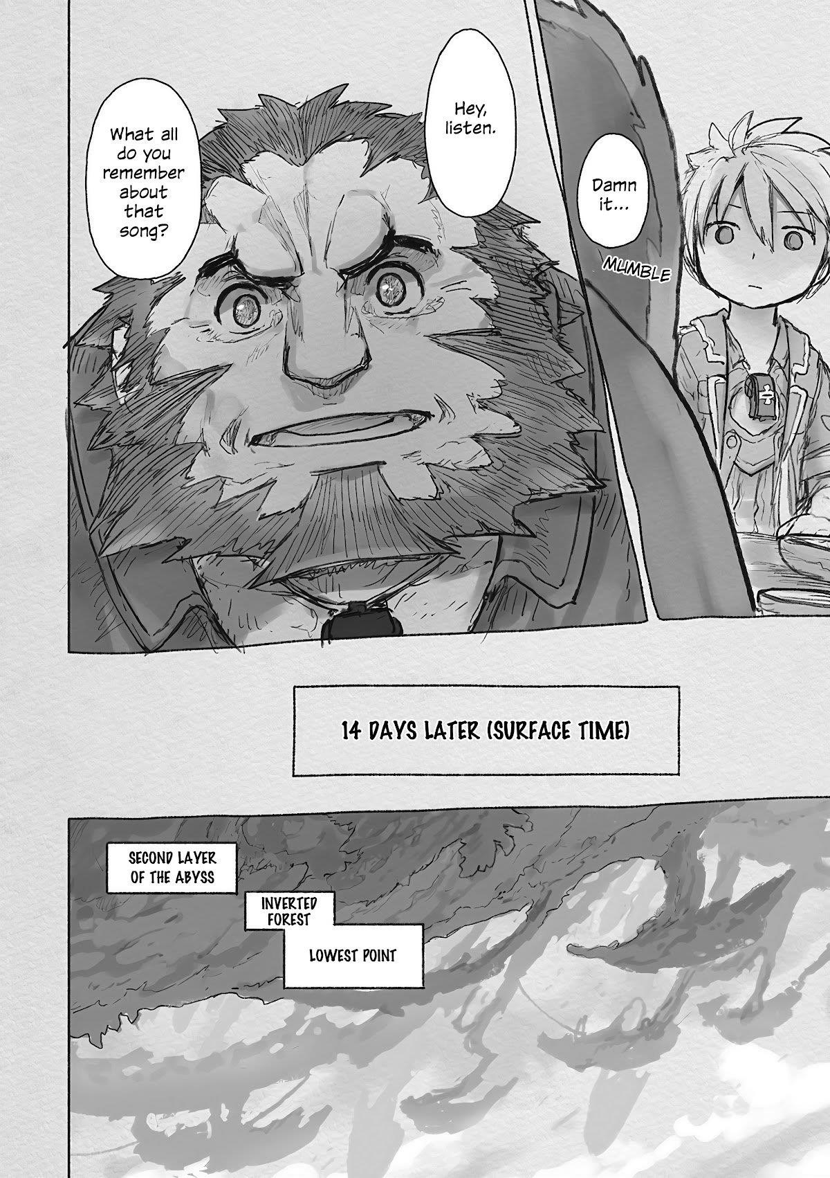 Made in Abyss Manga Chapter 63 page 28 - Side Story 4: Cravali