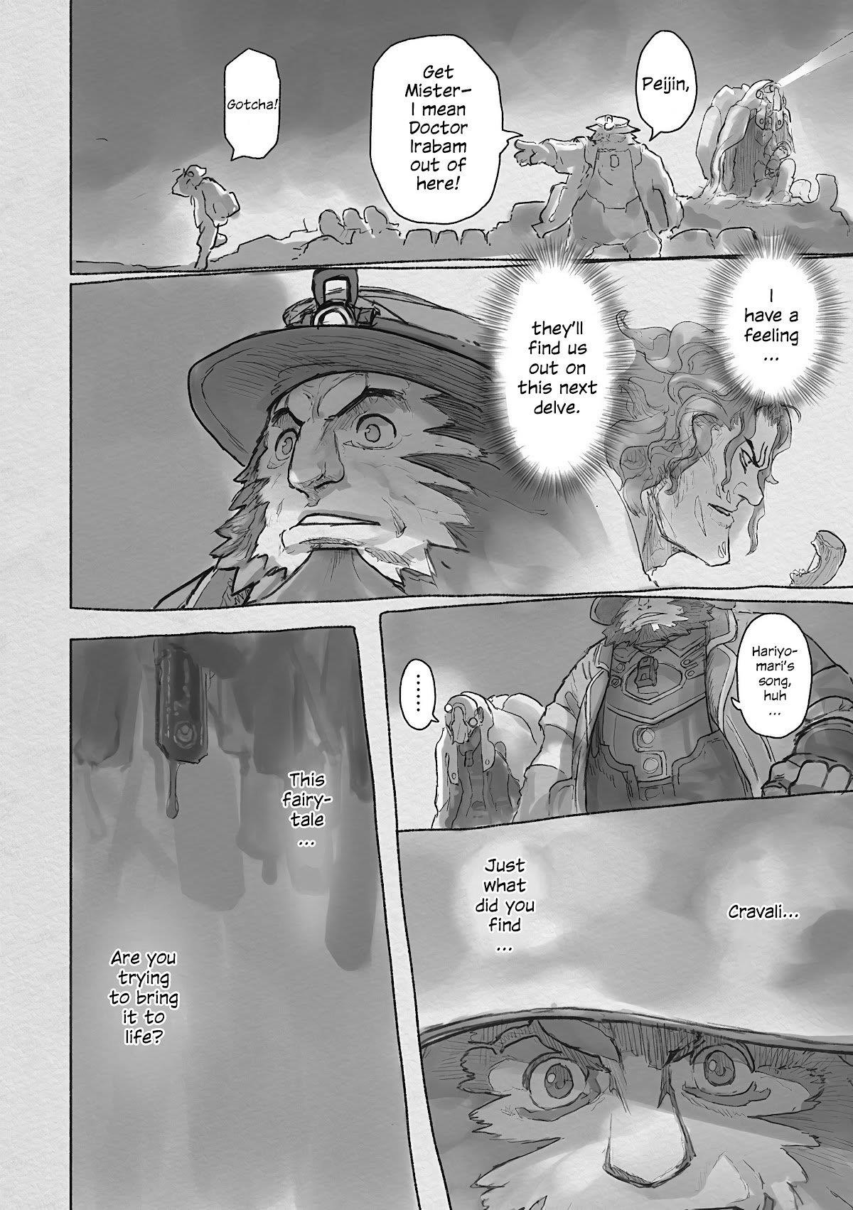 Made in Abyss Manga Chapter 63 page 34 - Side Story 4: Cravali