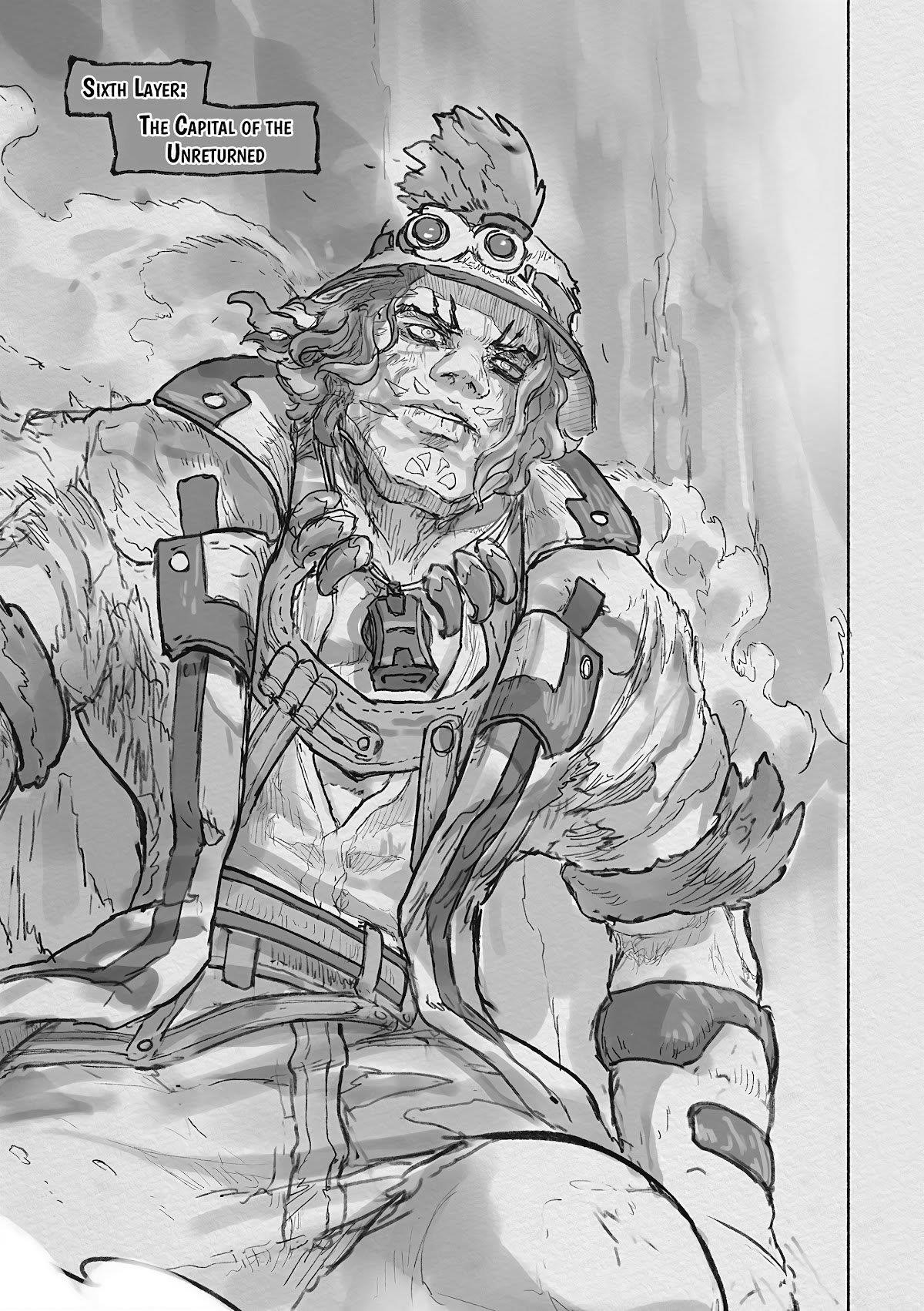 Made in Abyss Manga Chapter 63 page 35 - Side Story 4: Cravali