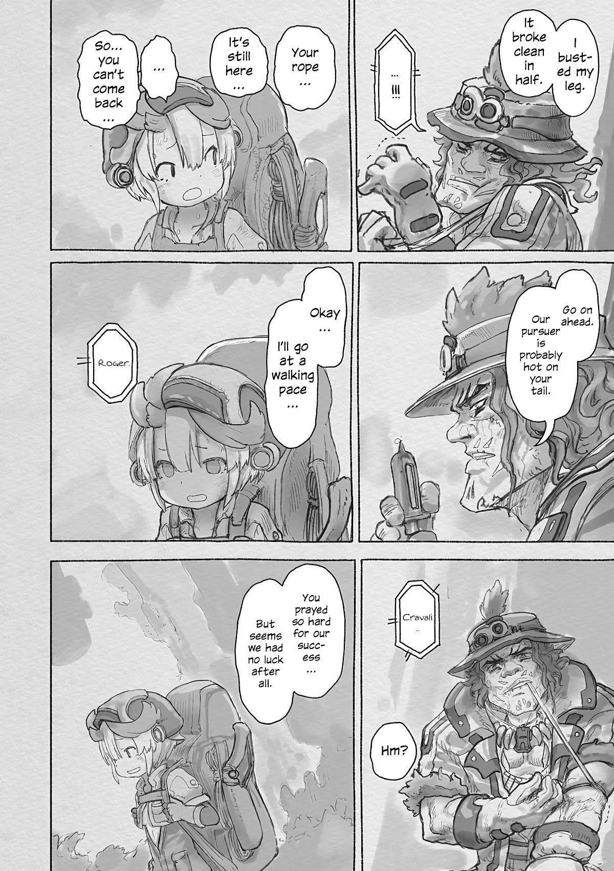 Made in Abyss Manga Chapter 63 page 38 - Side Story 4: Cravali