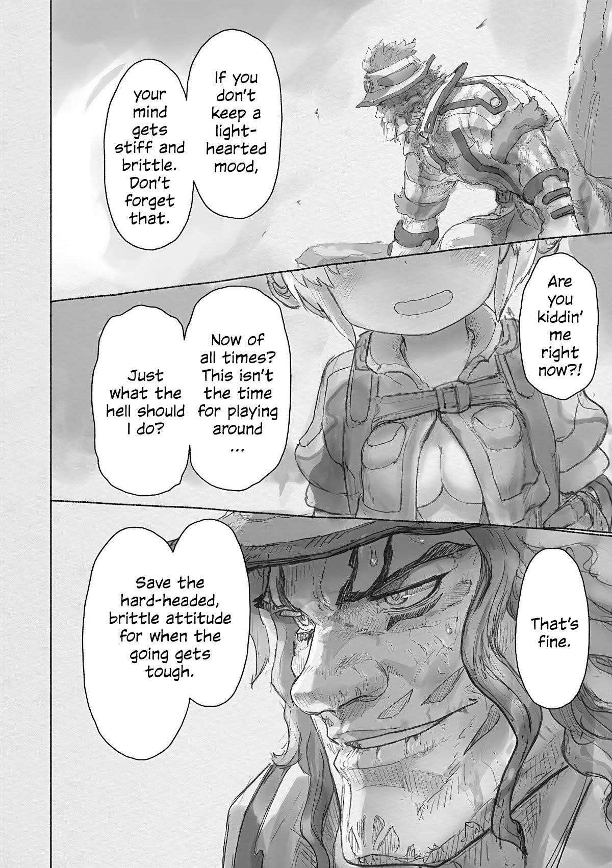 Made in Abyss Manga Chapter 63 page 40 - Side Story 4: Cravali