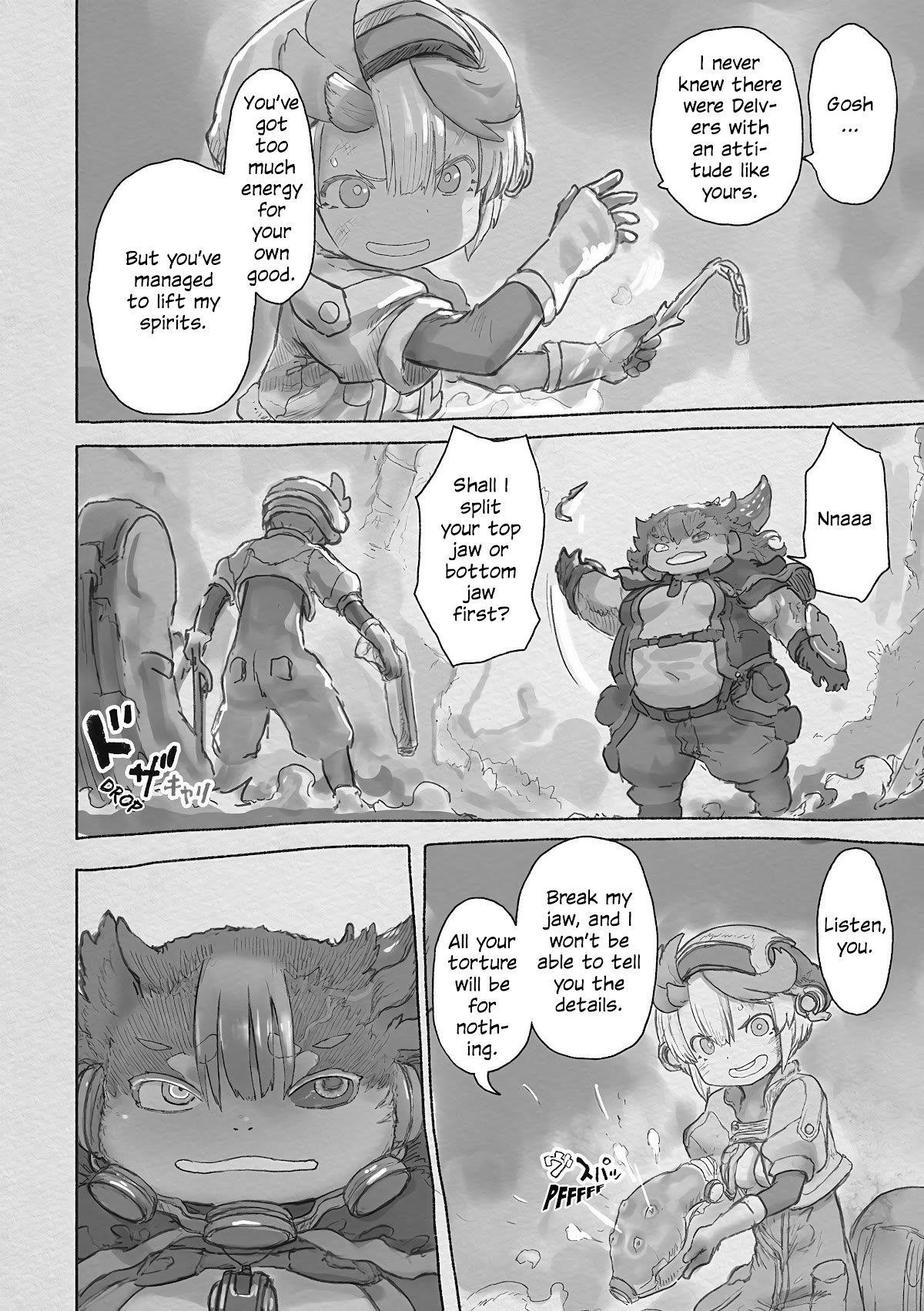 Made in Abyss Manga Chapter 63 page 54 - Side Story 4: Cravali