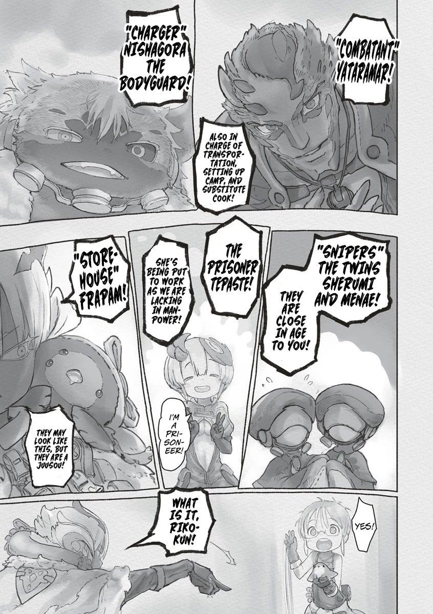 Made in Abyss Manga Chapter 65 page 11 - Only in the Midst