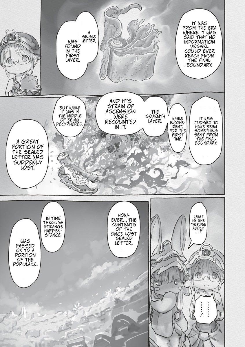 Made in Abyss Manga Chapter 65 page 22 - Only in the Midst