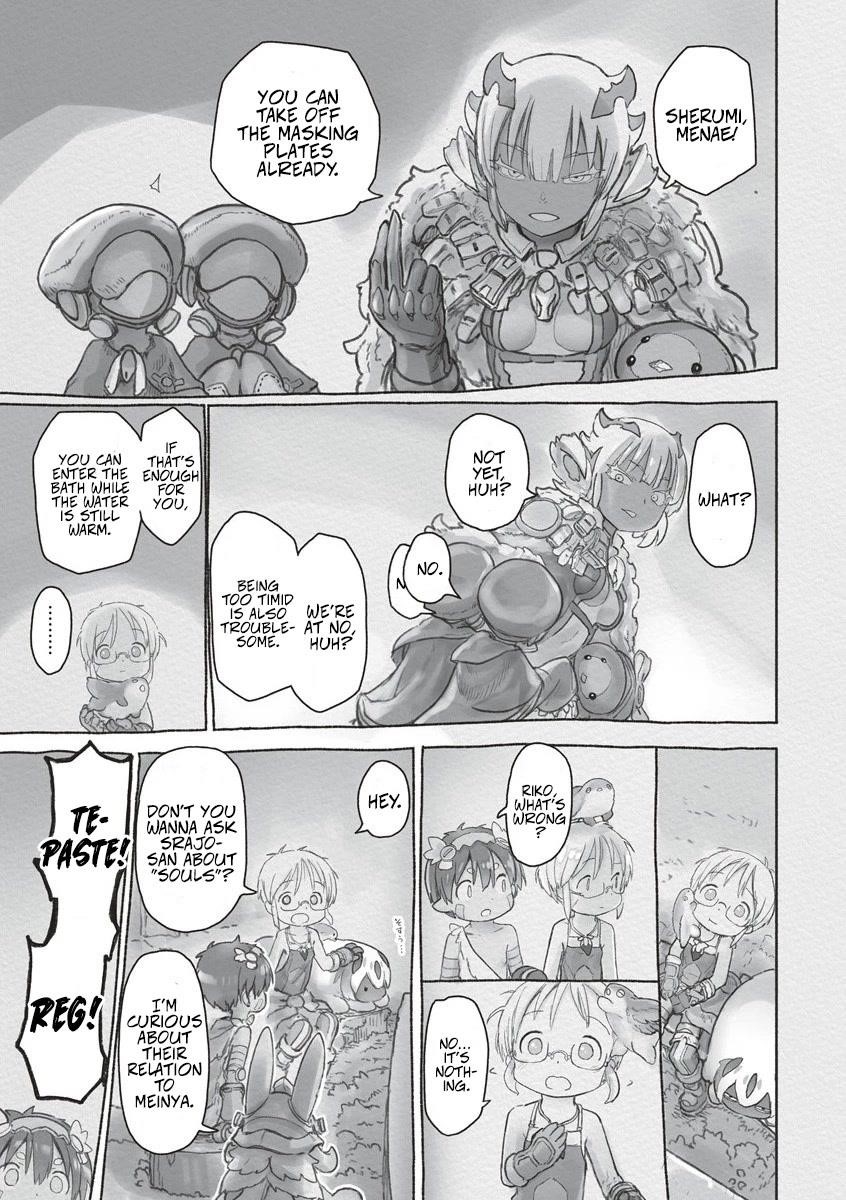 Made in Abyss Manga Chapter 65 page 28 - Only in the Midst