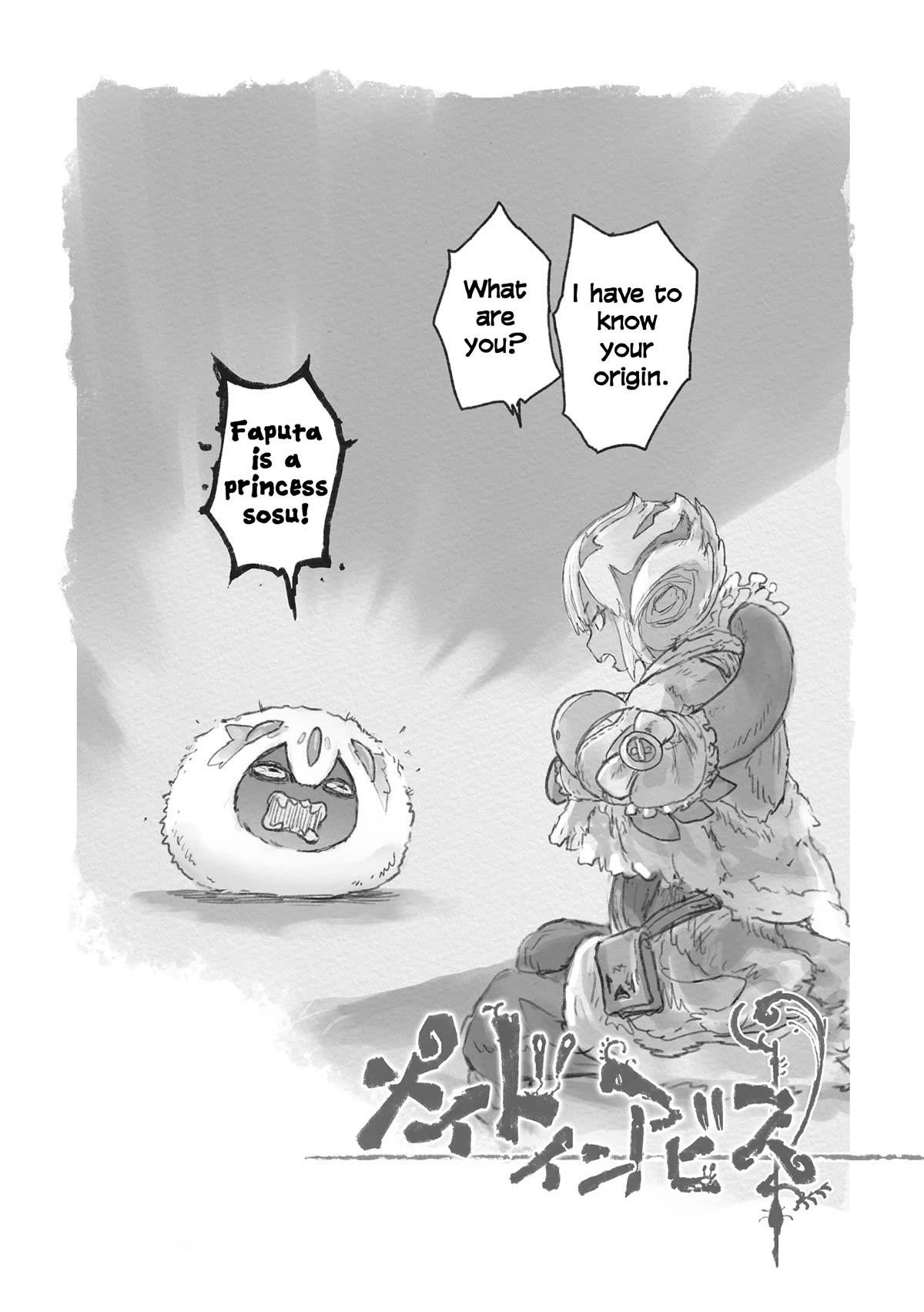 Made in Abyss Manga Chapter 66.5 page 8 - Volume 12 Extras