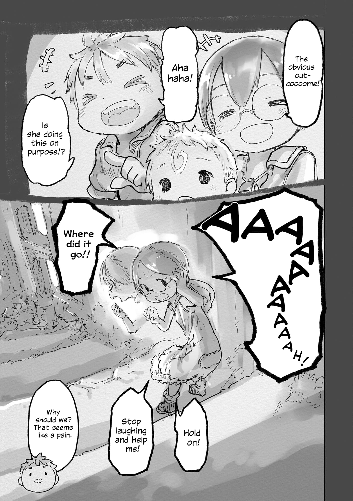 Made in Abyss Manga Chapter 66.7 page 11 - Side Story 5: Riko