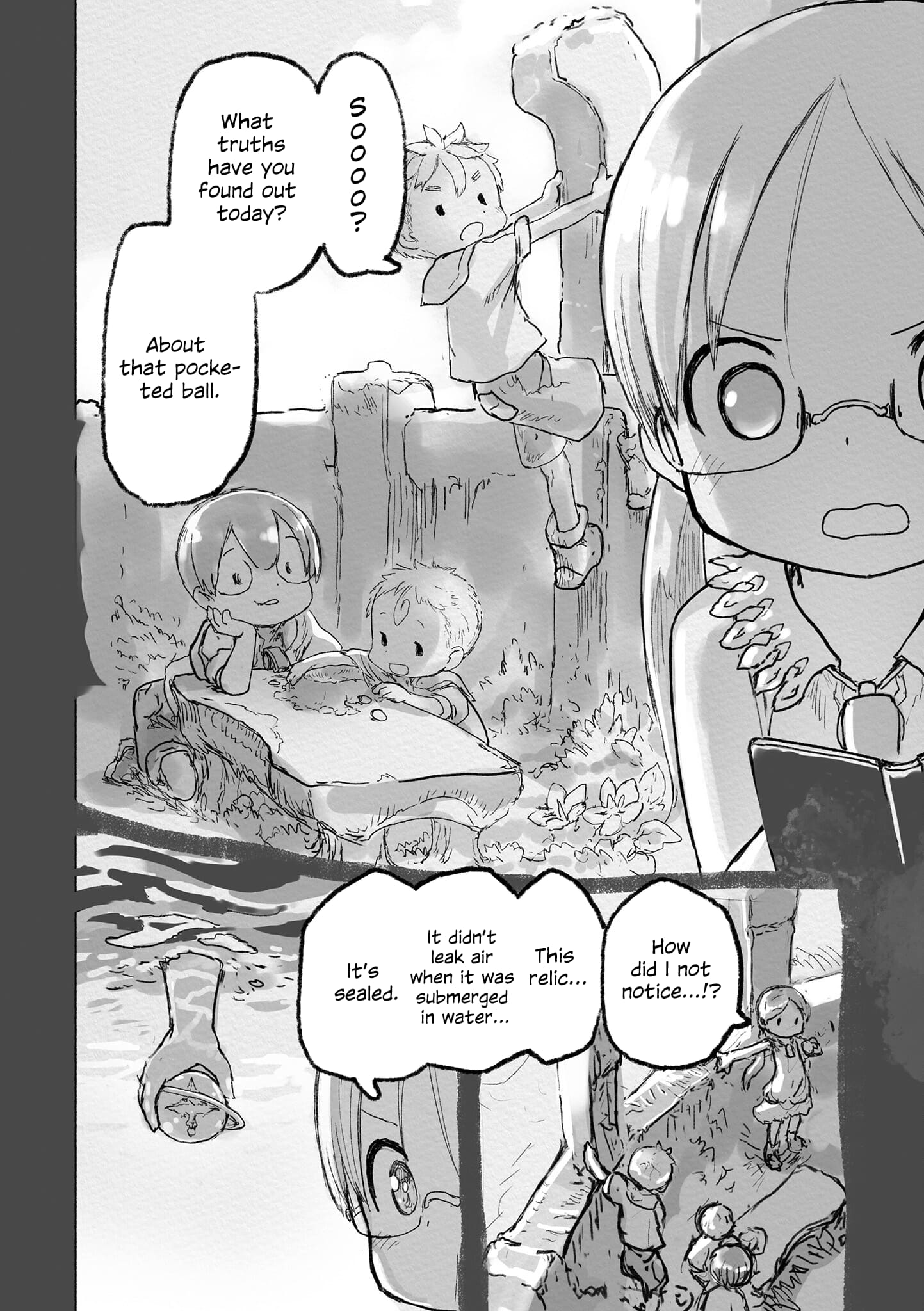 Made in Abyss Manga Chapter 66.7 page 4 - Side Story 5: Riko