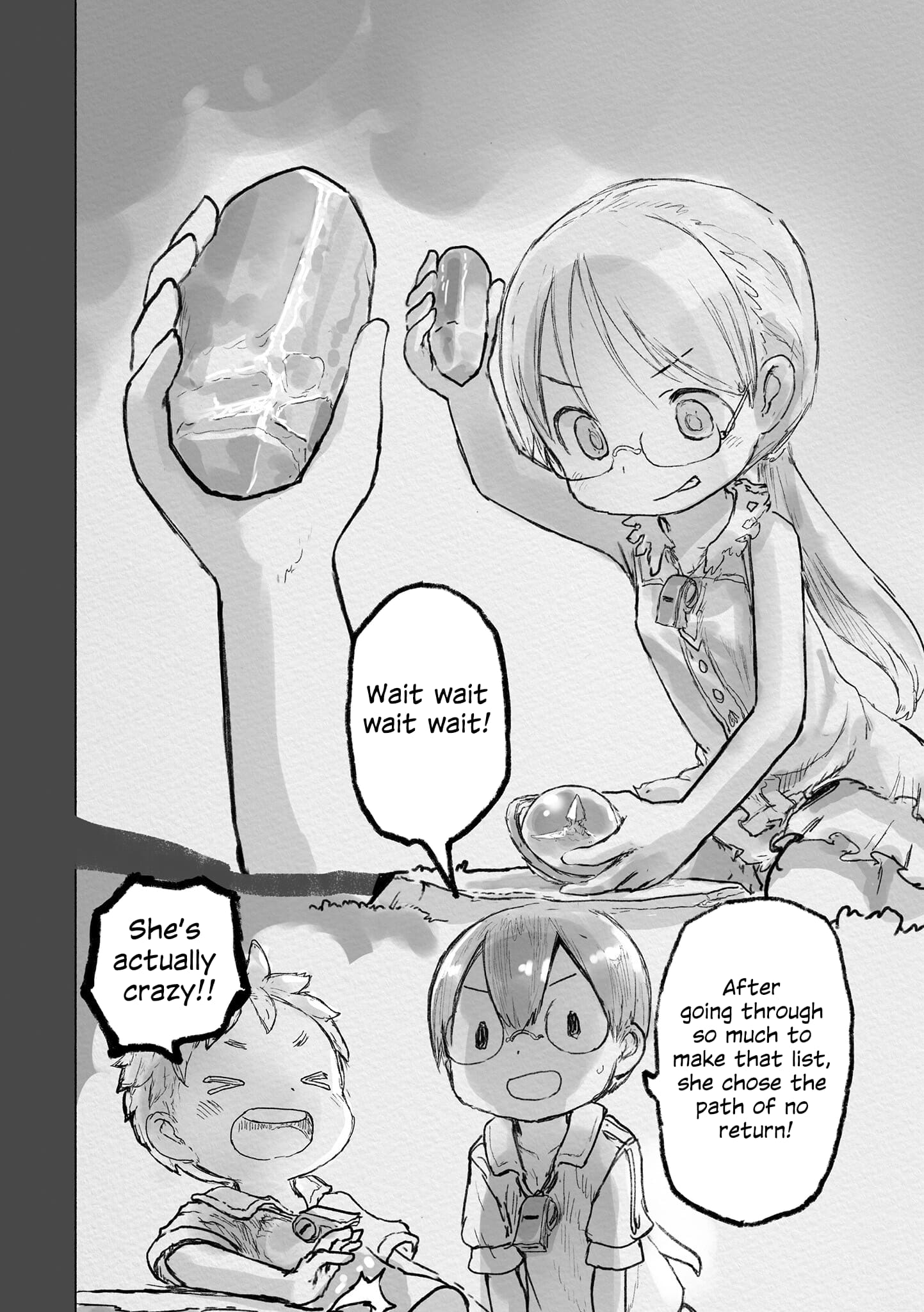 Made in Abyss Manga Chapter 66.7 page 6 - Side Story 5: Riko