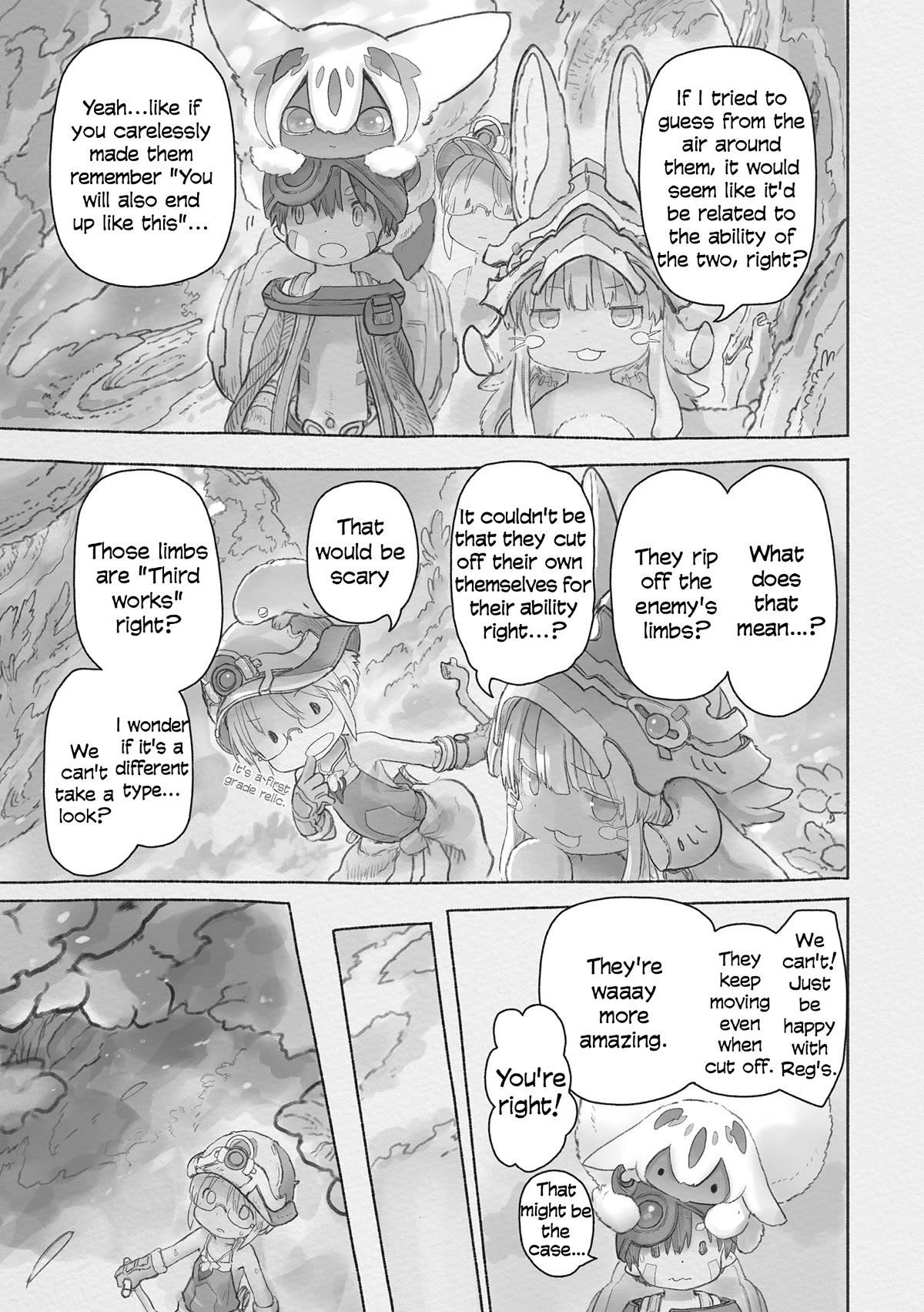 Made in Abyss Manga Chapter 66 page 22 - Bottom Layer