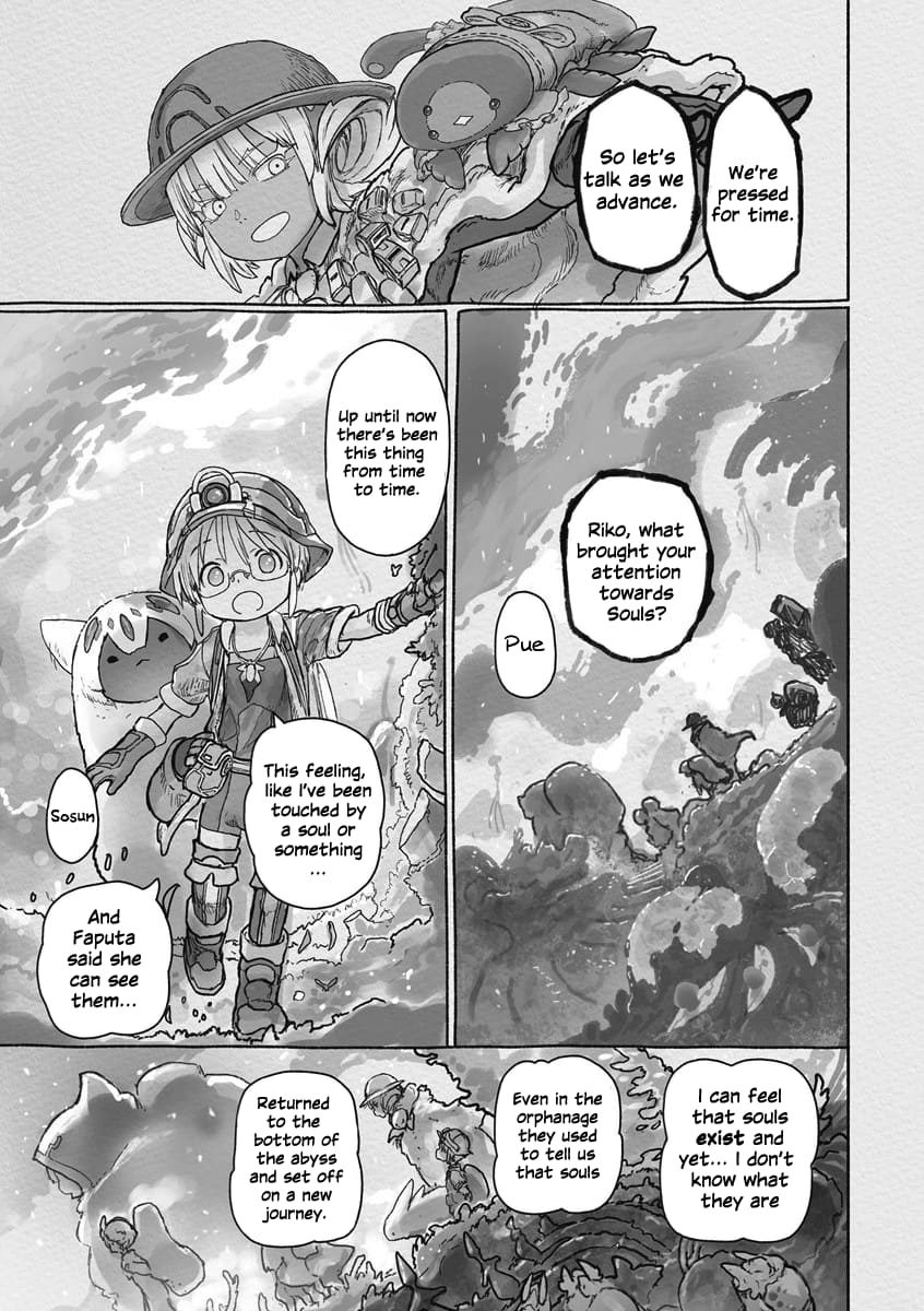 Made in Abyss Manga Chapter 67 page 16 - Whereabouts of the Soul
