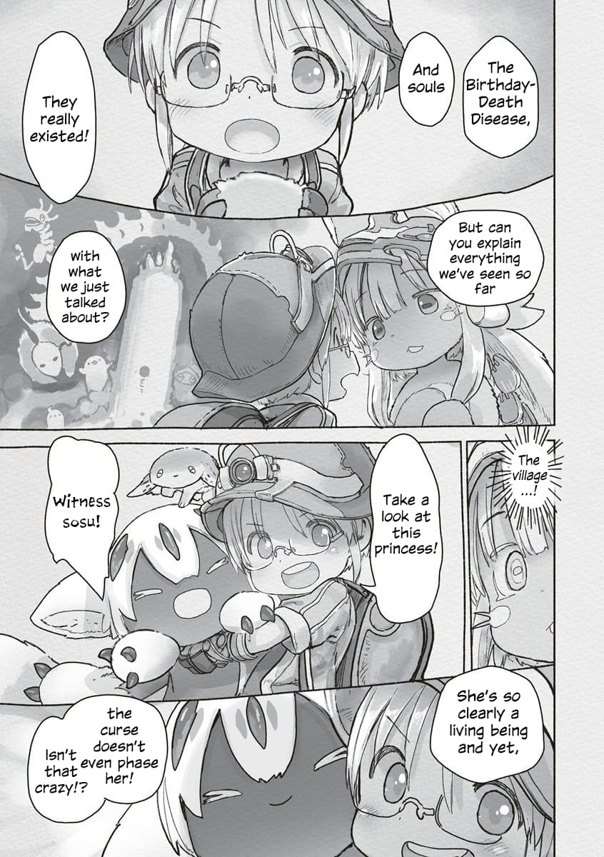 Made in Abyss Manga Chapter 67 page 28 - Whereabouts of the Soul