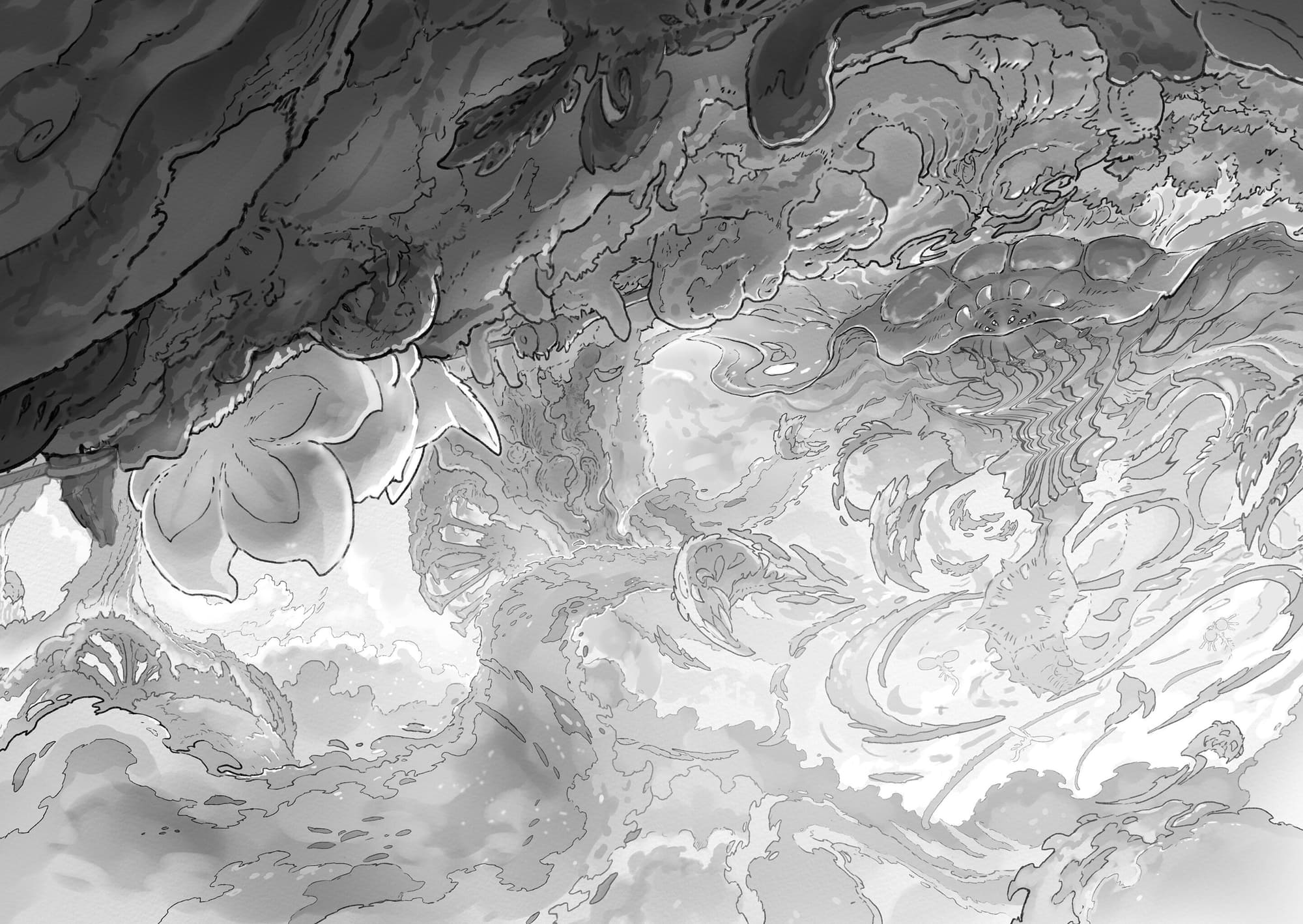 Made in Abyss Manga Chapter 68 page 14 - Danger Zone Within the Maelstrom: Part 1