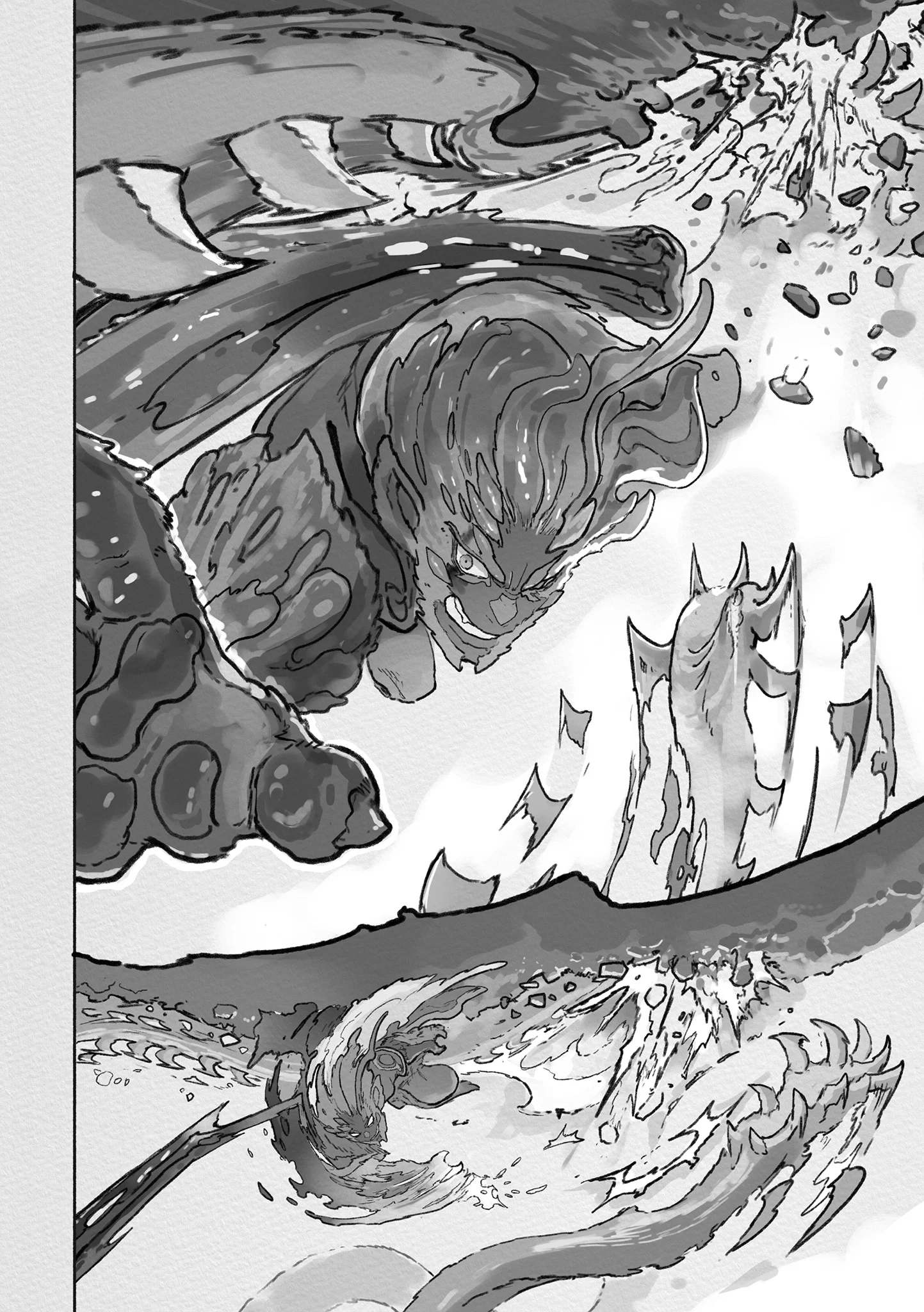 Made in Abyss Manga Chapter 68 page 17 - Danger Zone Within the Maelstrom: Part 1