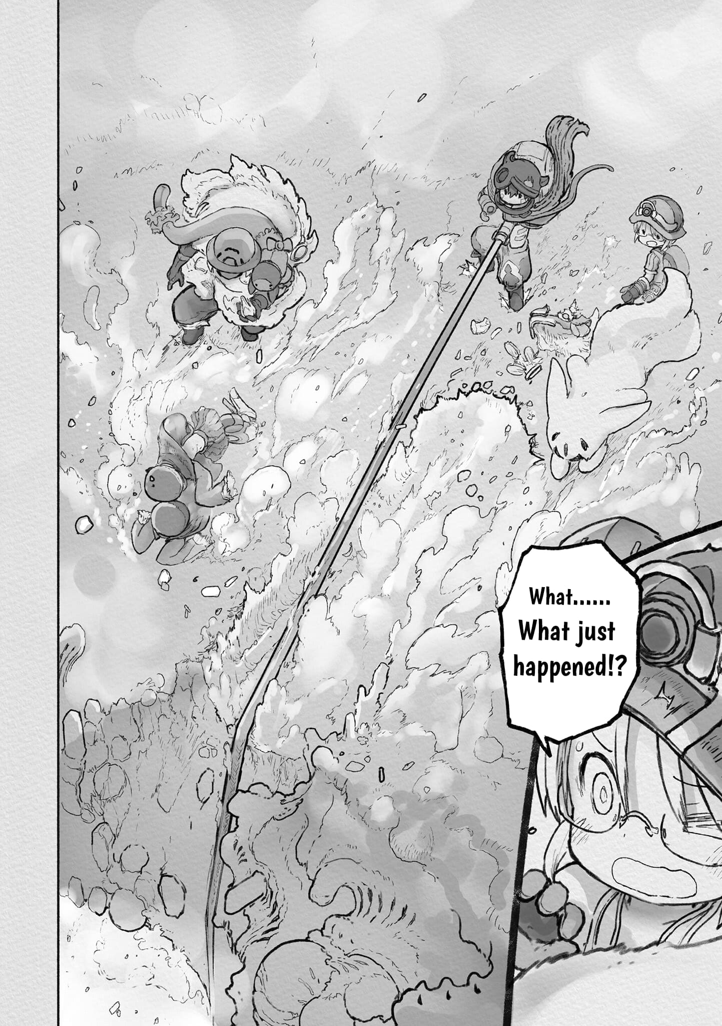 Made in Abyss Manga Chapter 68 page 2 - Danger Zone Within the Maelstrom: Part 1
