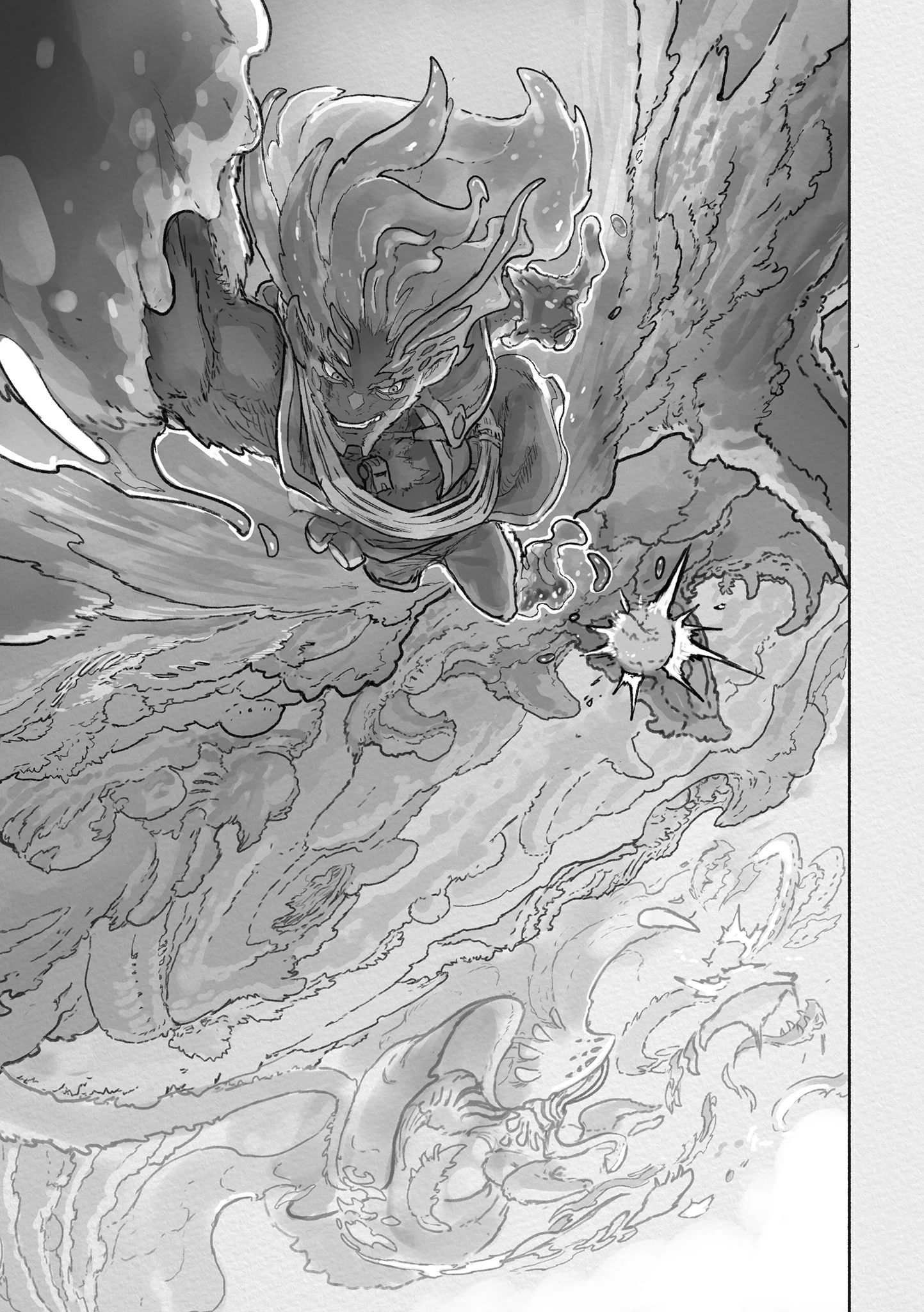 Made in Abyss Manga Chapter 68 page 20 - Danger Zone Within the Maelstrom: Part 1