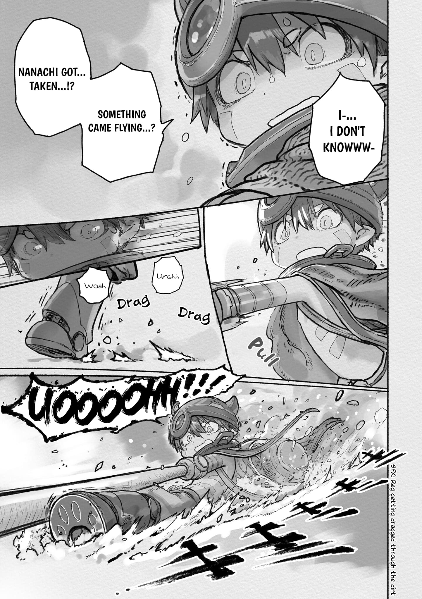 Made in Abyss Manga Chapter 68 page 3 - Danger Zone Within the Maelstrom: Part 1