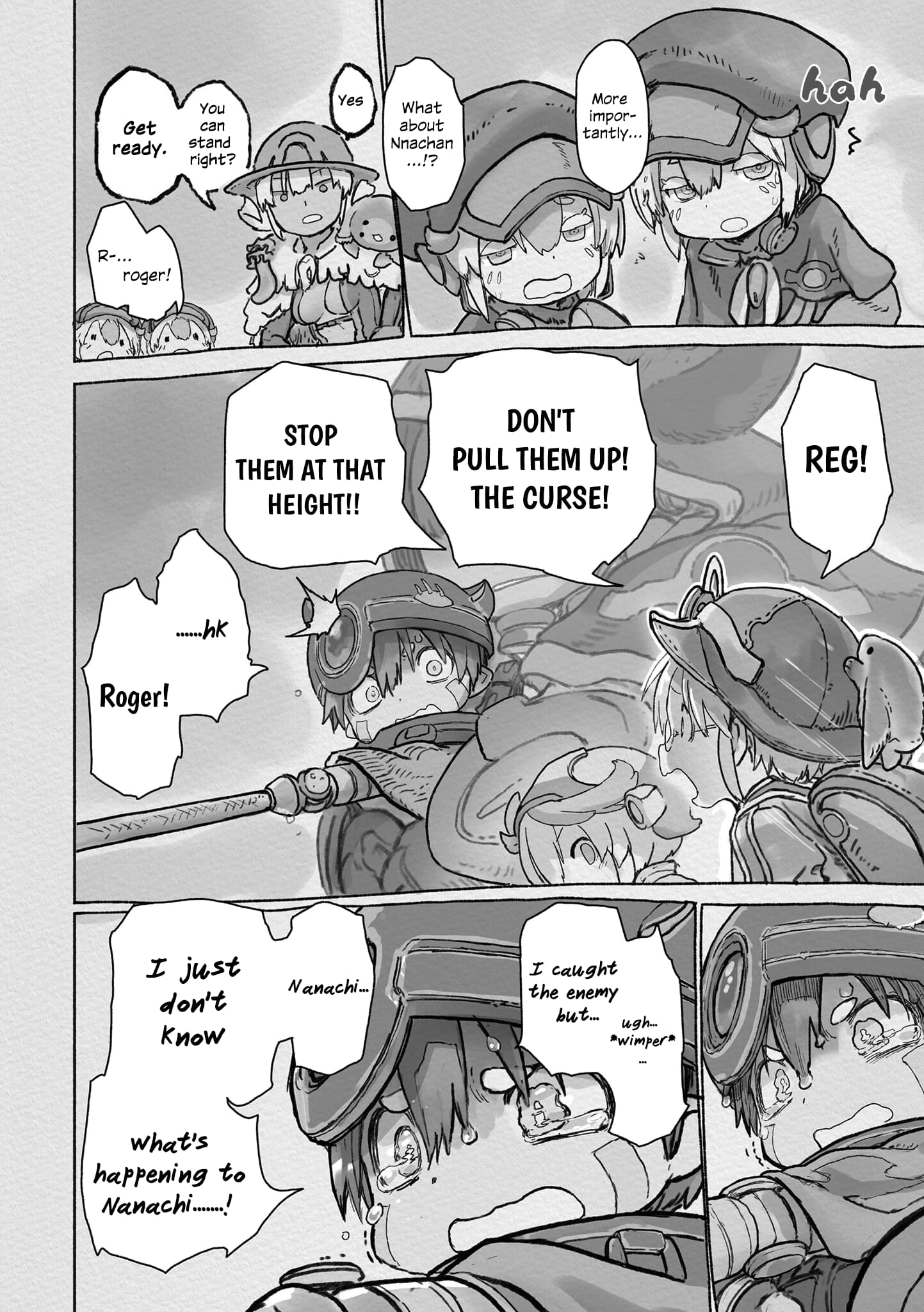 Made in Abyss Manga Chapter 68 page 6 - Danger Zone Within the Maelstrom: Part 1