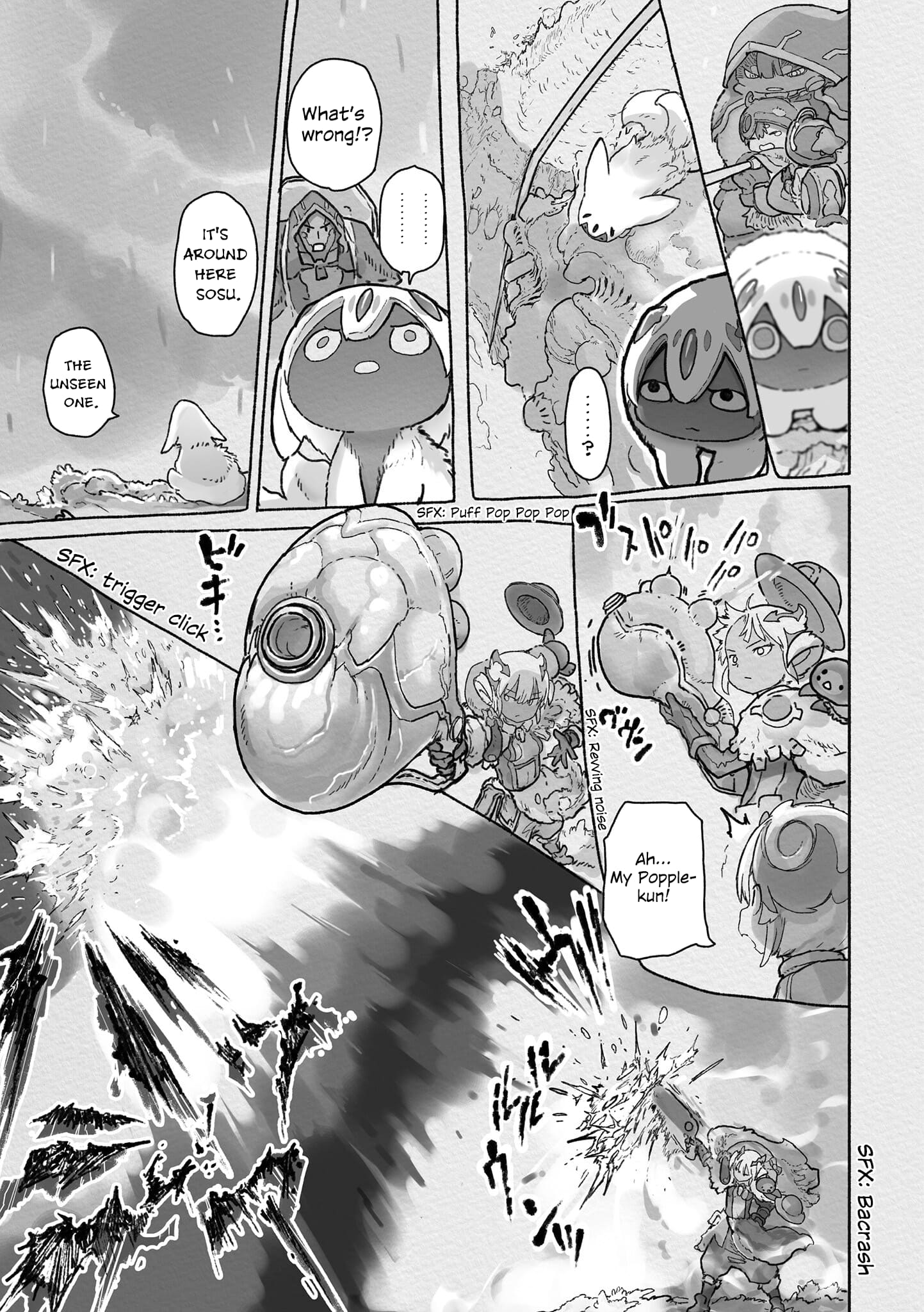 Made in Abyss Manga Chapter 68 page 7 - Danger Zone Within the Maelstrom: Part 1