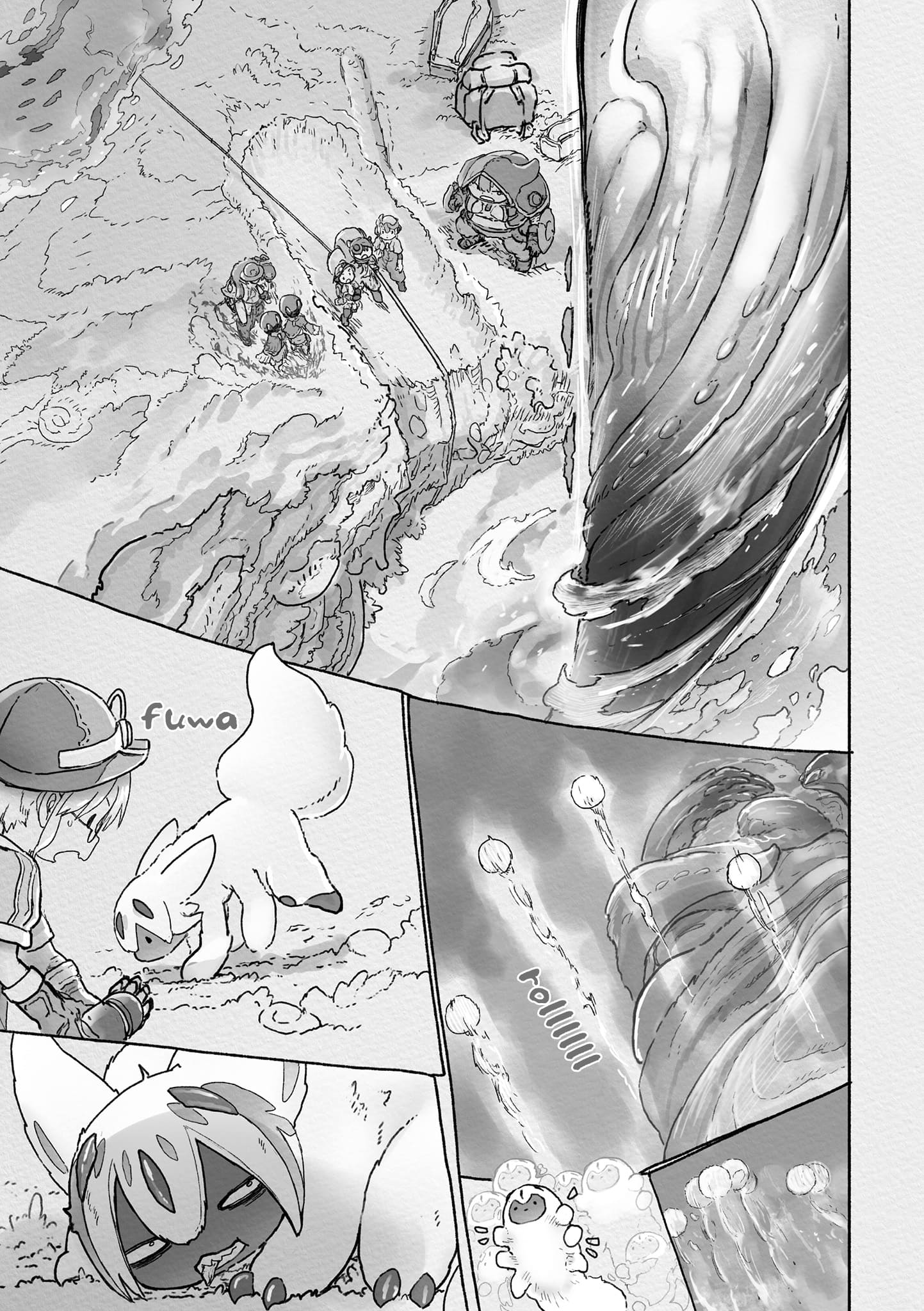Made in Abyss Manga Chapter 69 page 14 - Danger Zone Within the Maelstrom: Part 2