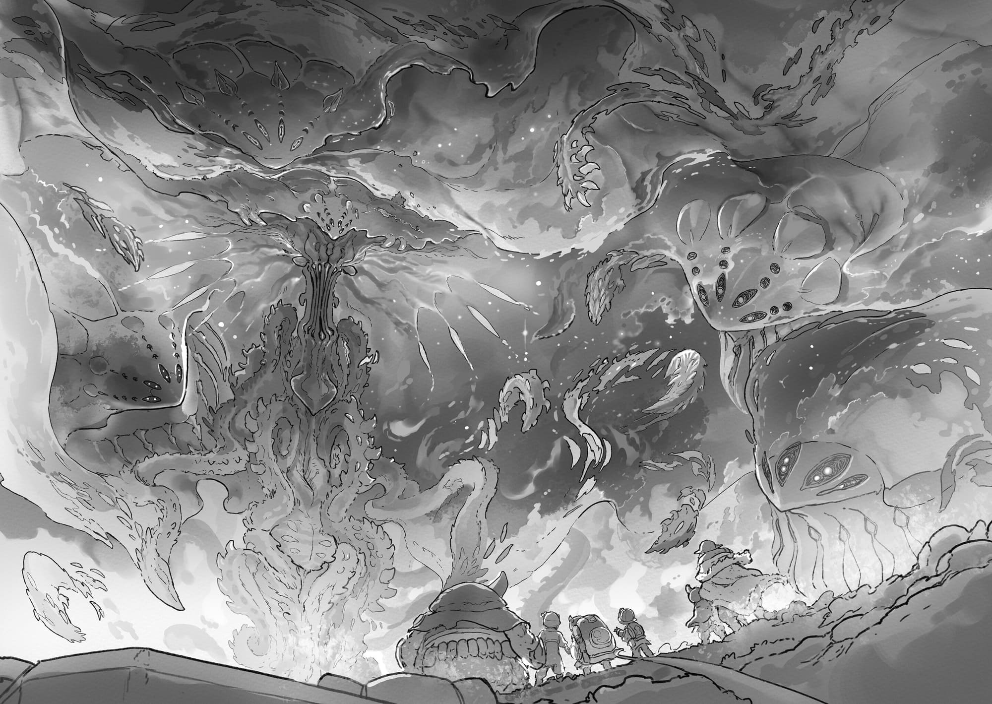 Made in Abyss Manga Chapter 69 page 15 - Danger Zone Within the Maelstrom: Part 2