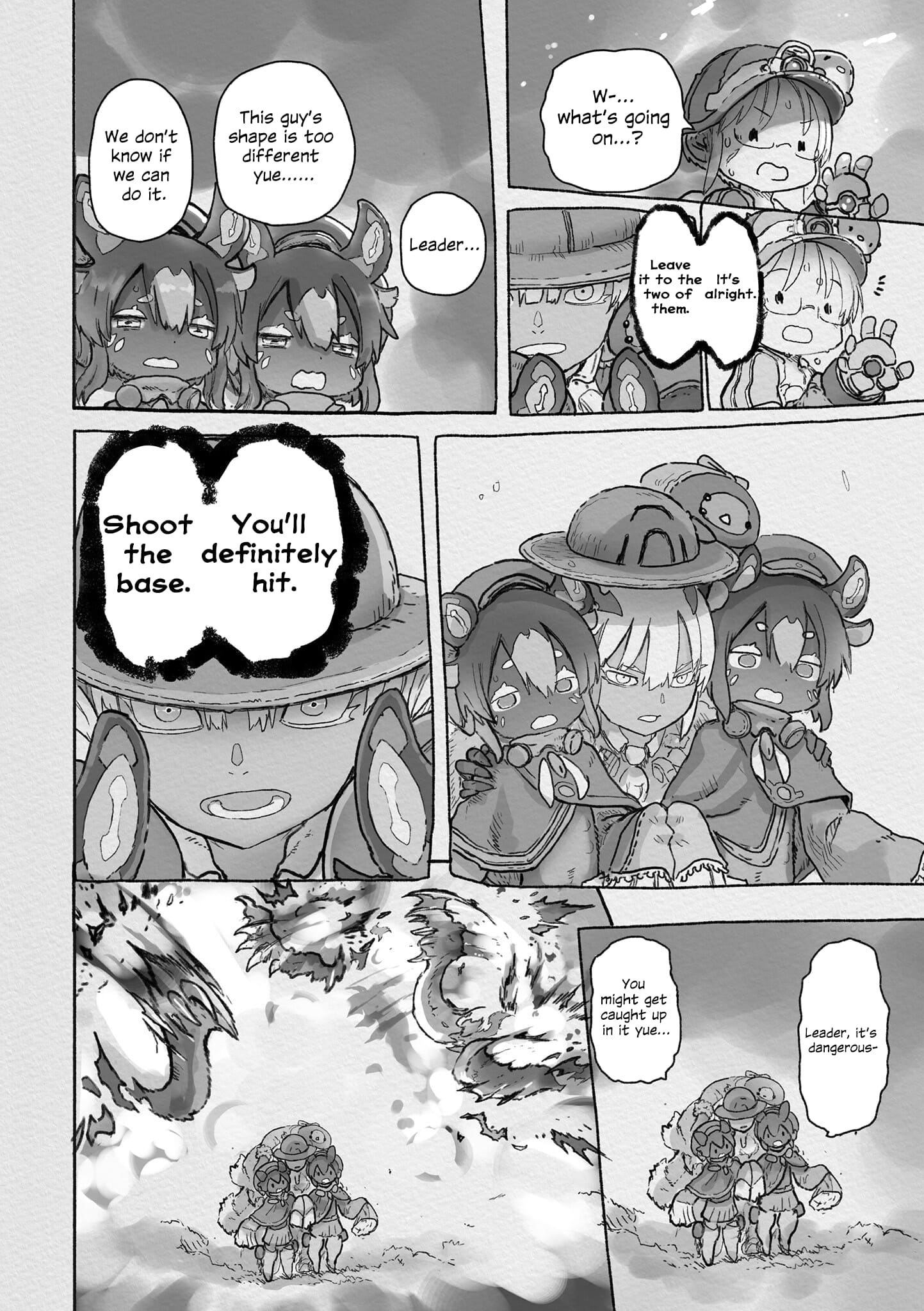 Made in Abyss Manga Chapter 69 page 16 - Danger Zone Within the Maelstrom: Part 2