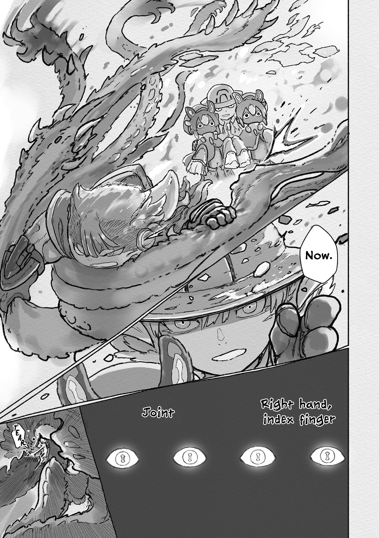 Made in Abyss Manga Chapter 69 page 17 - Danger Zone Within the Maelstrom: Part 2