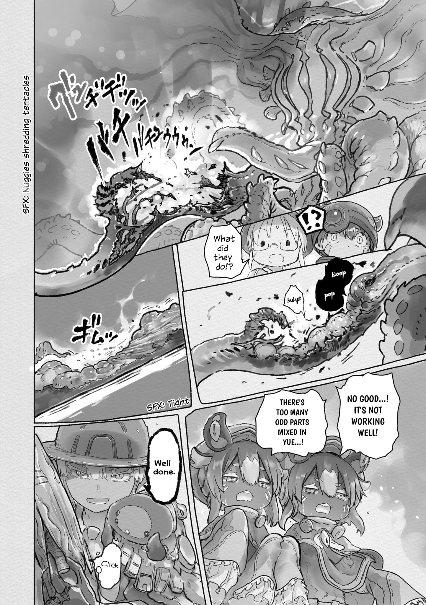 Made in Abyss Manga Chapter 69 page 18 - Danger Zone Within the Maelstrom: Part 2