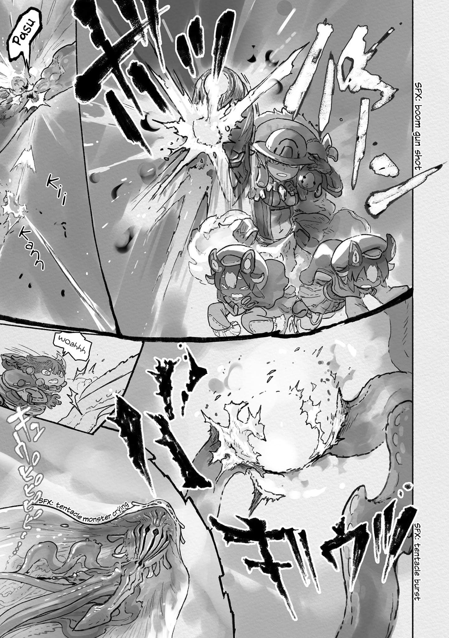 Made in Abyss Manga Chapter 69 page 19 - Danger Zone Within the Maelstrom: Part 2
