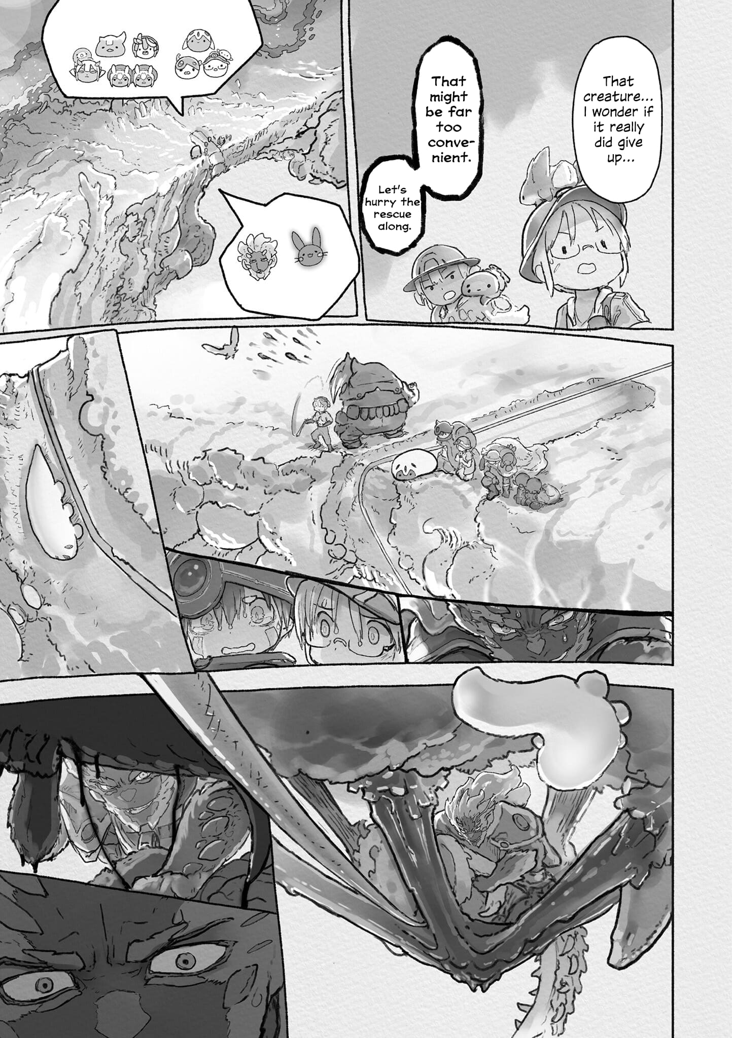 Made in Abyss Manga Chapter 69 page 21 - Danger Zone Within the Maelstrom: Part 2