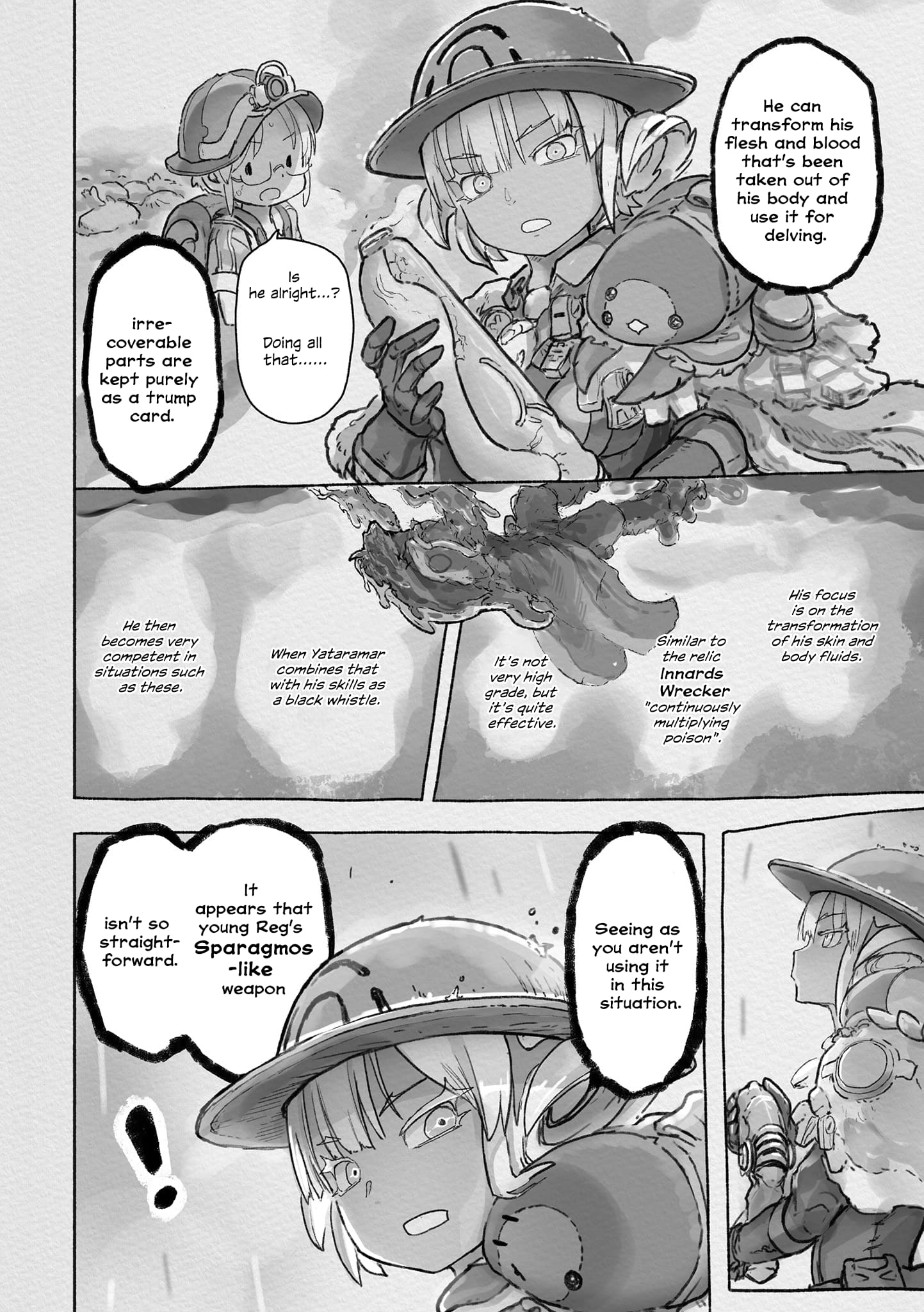 Made in Abyss Manga Chapter 69 page 3 - Danger Zone Within the Maelstrom: Part 2