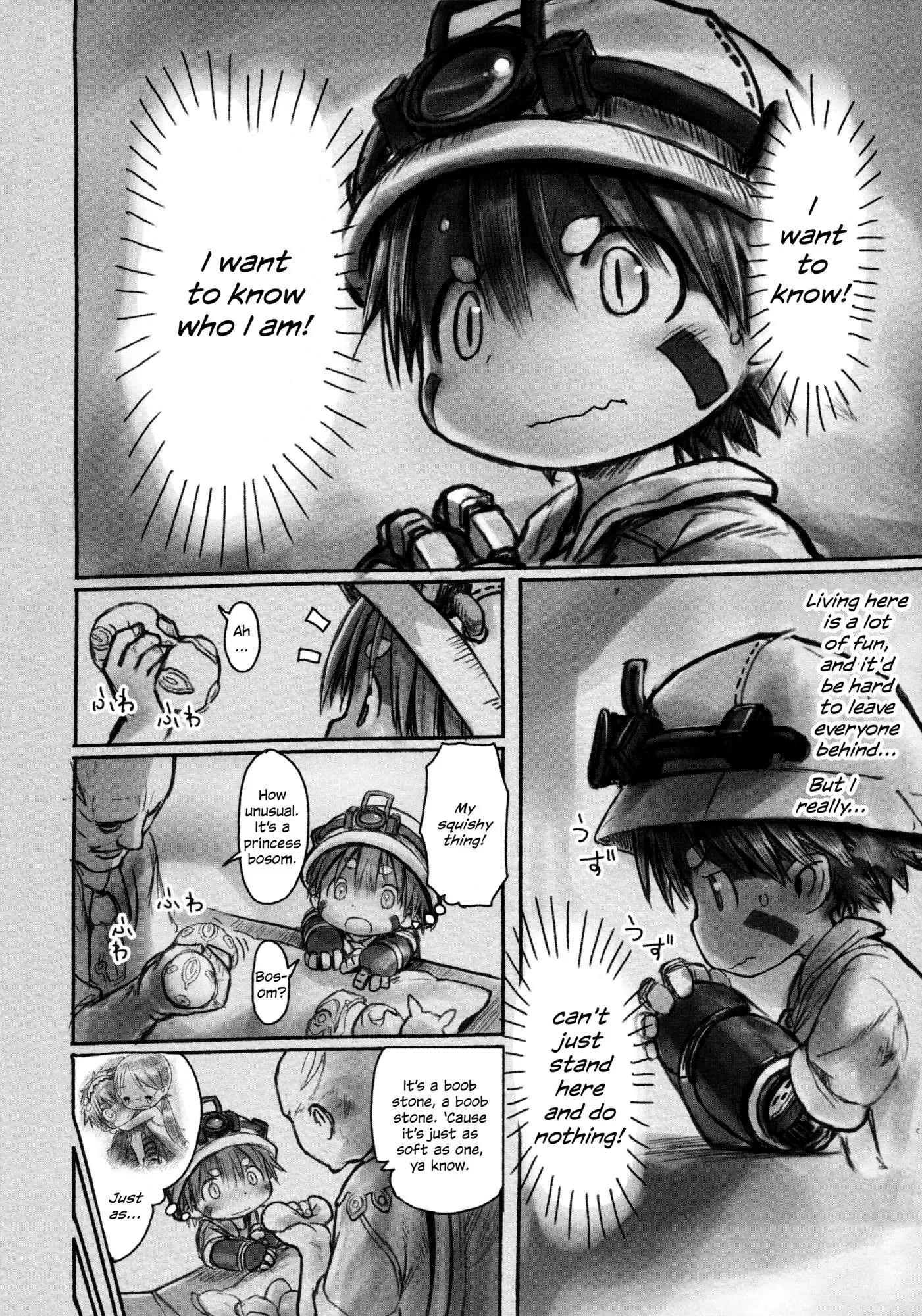 Made in Abyss Manga Chapter 7 page 4 - Eve of Departure
