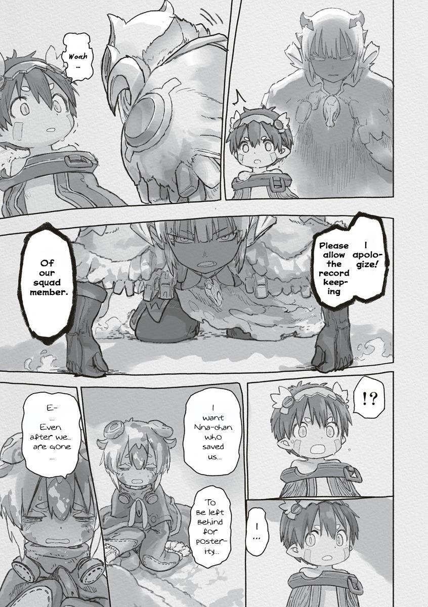 Made in Abyss Manga Chapter 70 page 27 - As Even a Brother