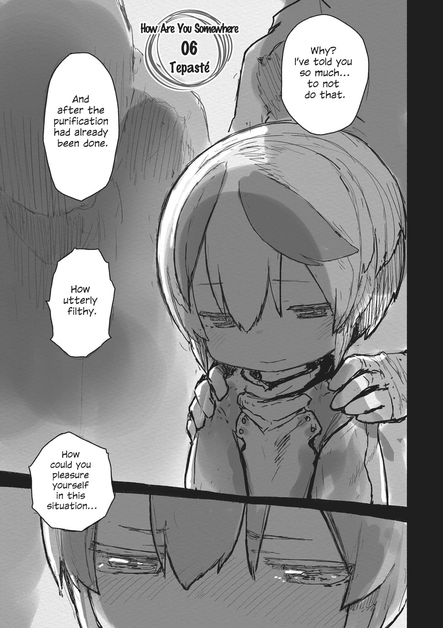 Made in Abyss Manga Chapter 71.5 page 1 - Side Story 6: Tepaste