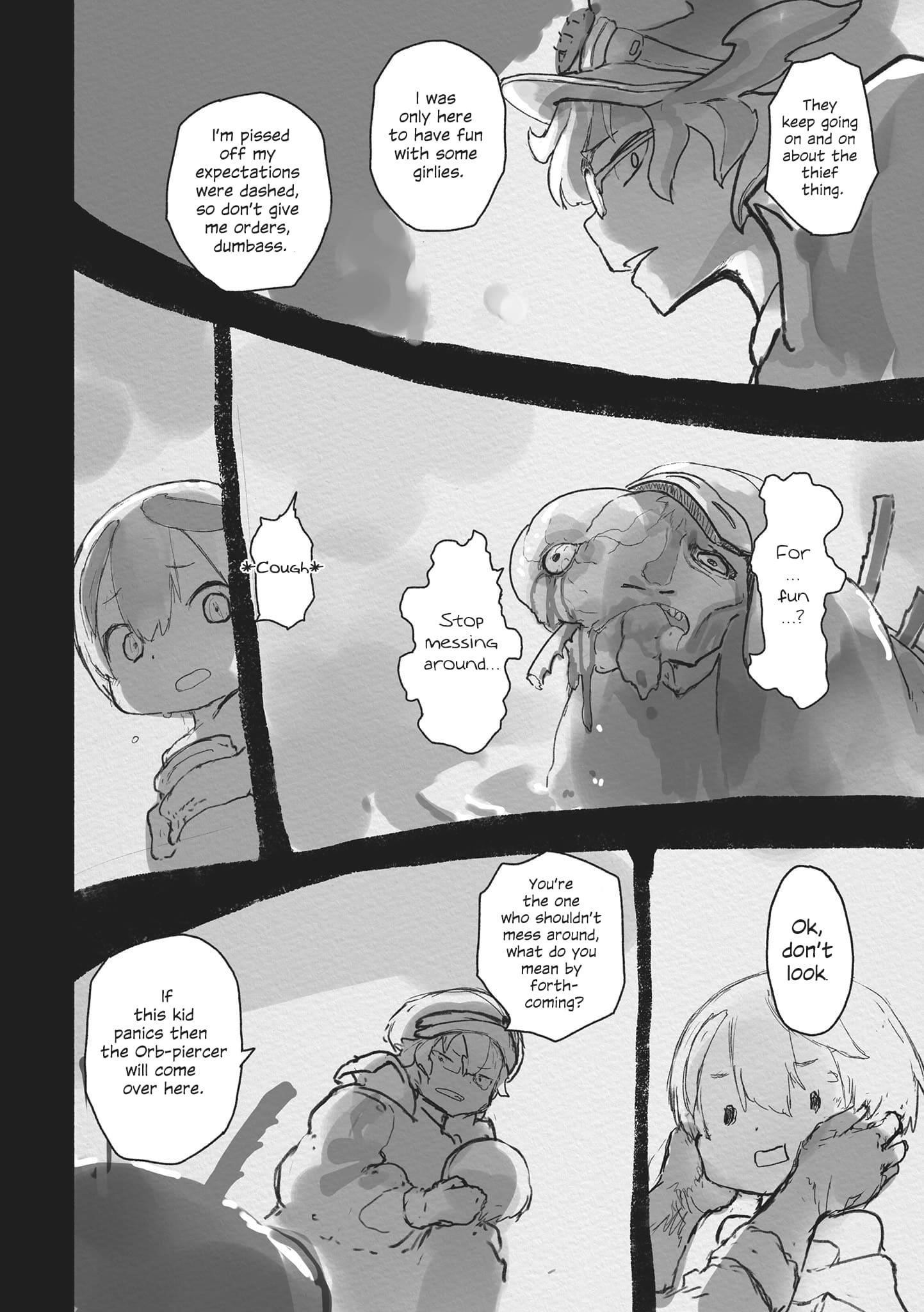 Made in Abyss Manga Chapter 71.5 page 14 - Side Story 6: Tepaste