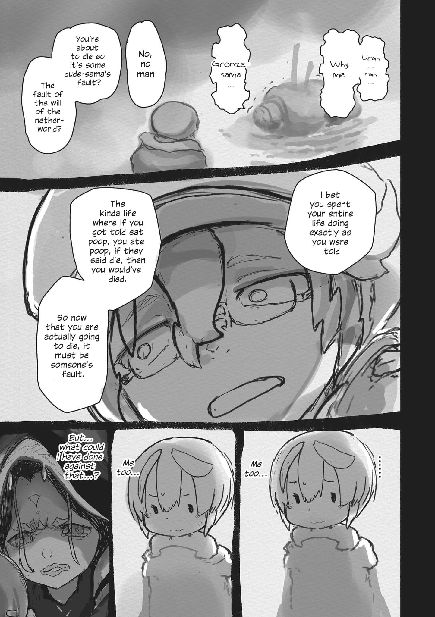 Made in Abyss Manga Chapter 71.5 page 15 - Side Story 6: Tepaste