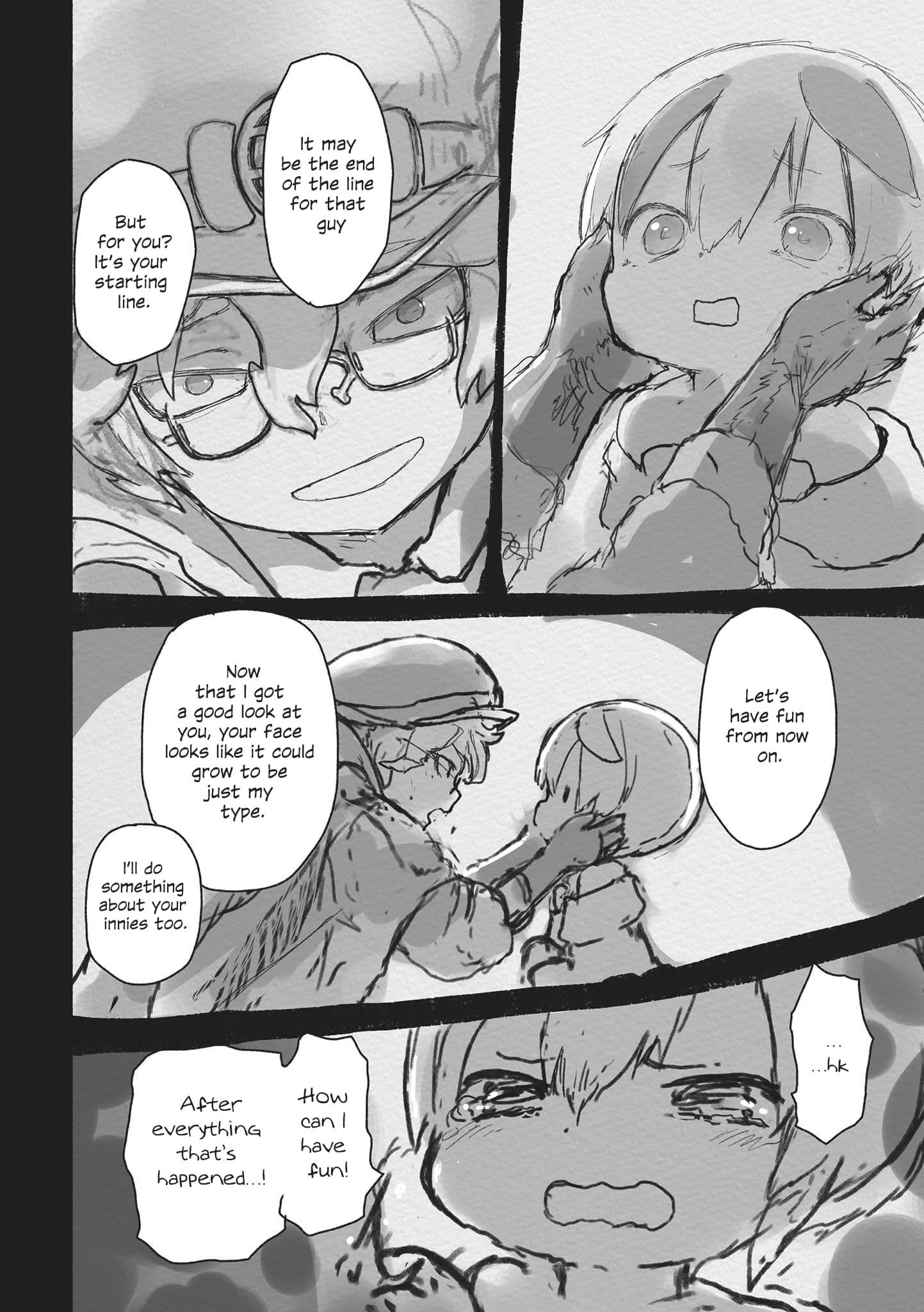 Made in Abyss Manga Chapter 71.5 page 16 - Side Story 6: Tepaste