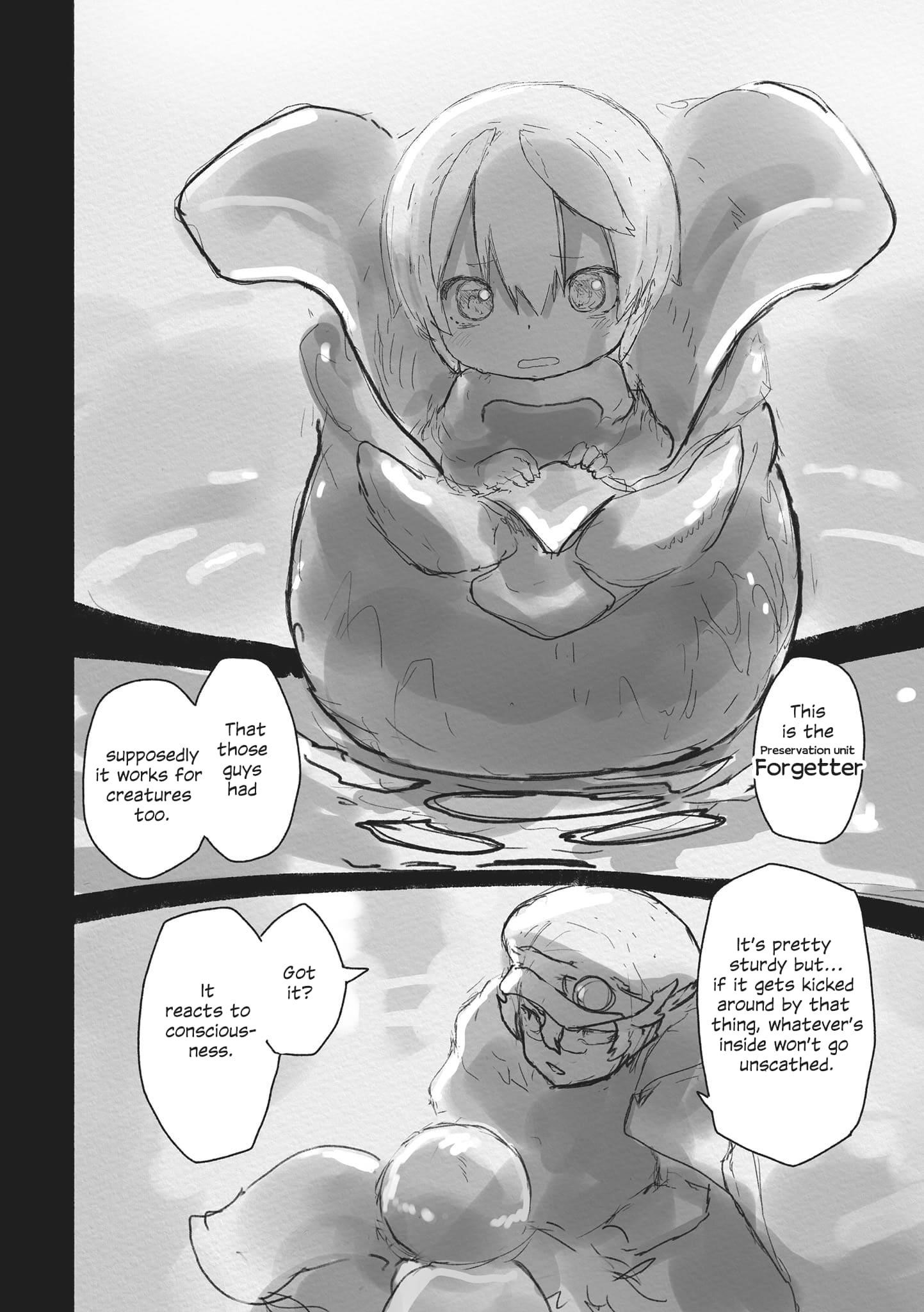 Made in Abyss Manga Chapter 71.5 page 18 - Side Story 6: Tepaste