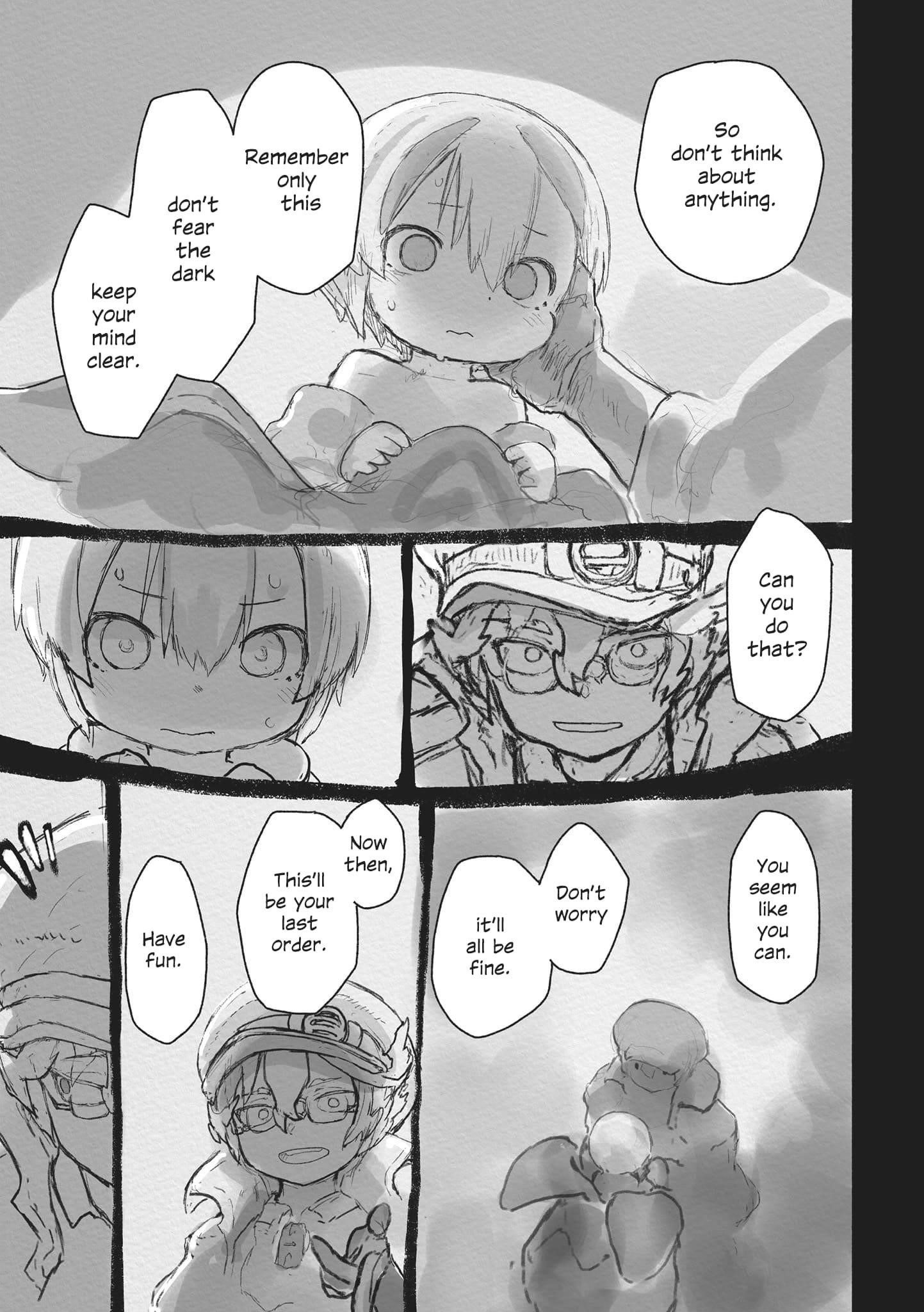 Made in Abyss Manga Chapter 71.5 page 19 - Side Story 6: Tepaste