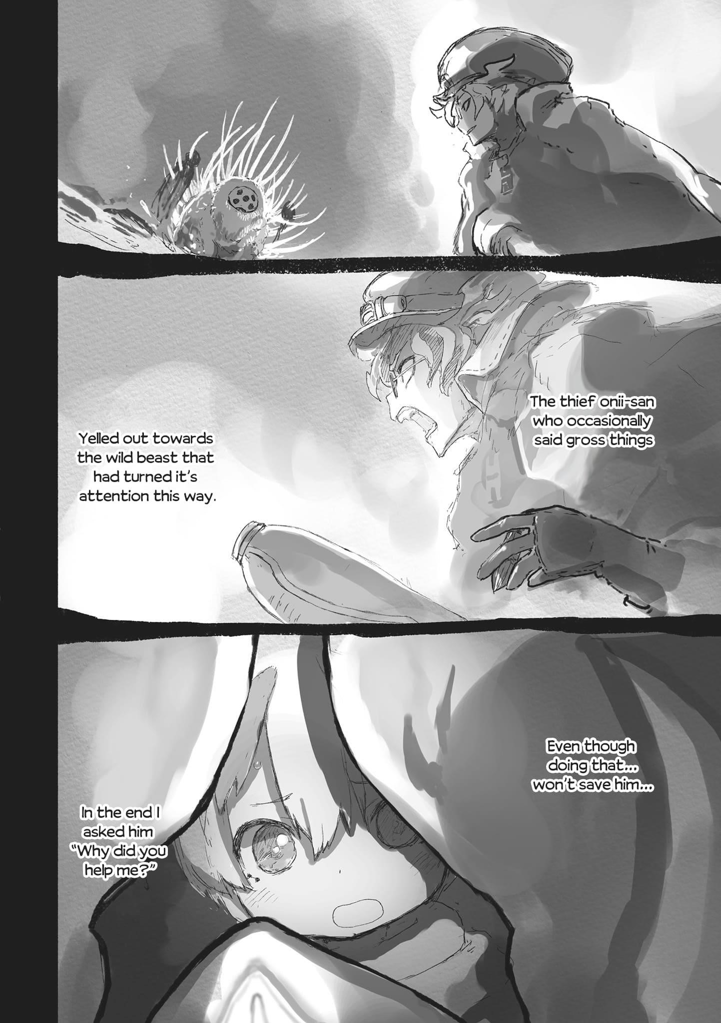 Made in Abyss Manga Chapter 71.5 page 20 - Side Story 6: Tepaste