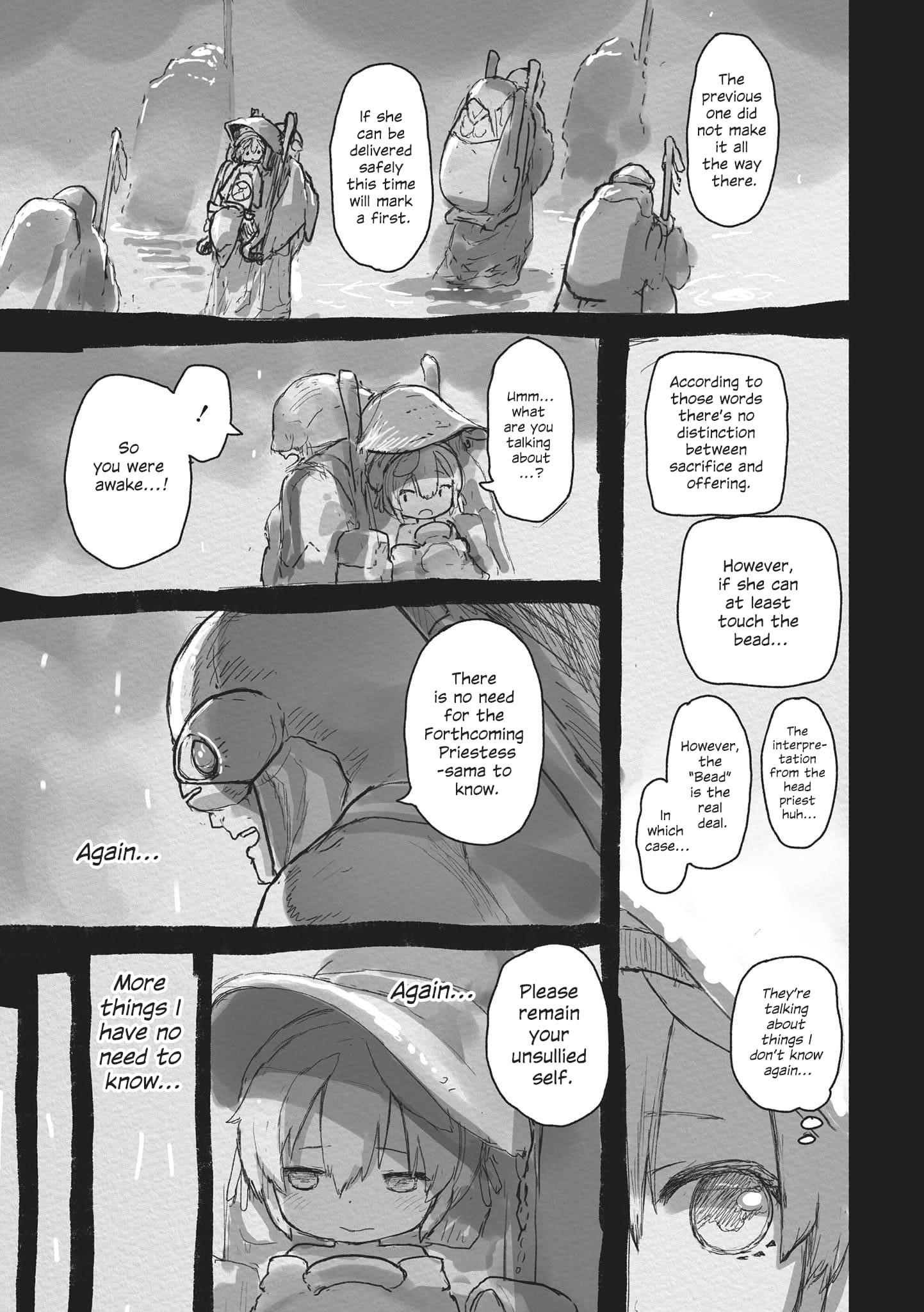 Made in Abyss Manga Chapter 71.5 page 5 - Side Story 6: Tepaste