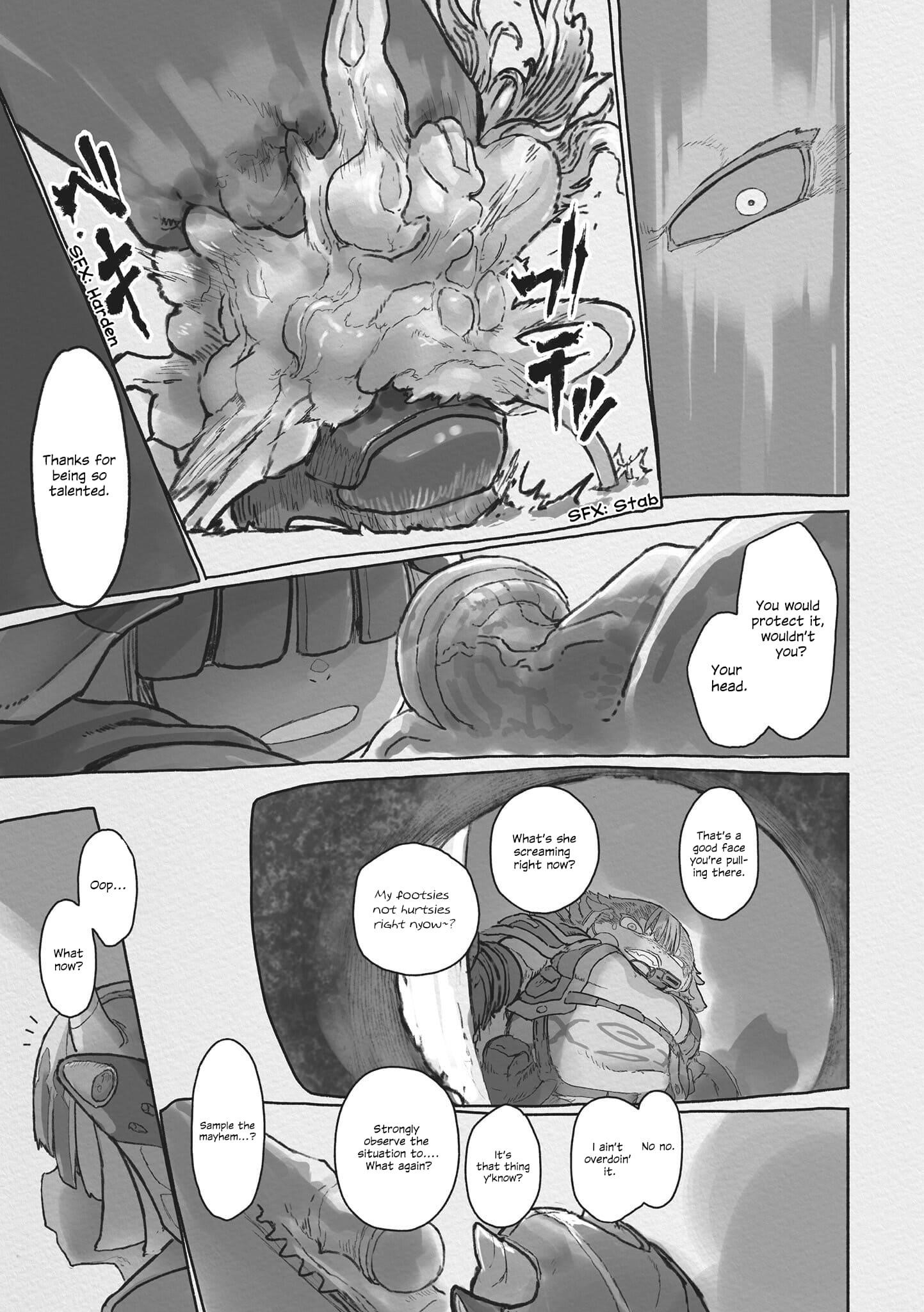 Made in Abyss Manga Chapter 71 page 15 - Shooter