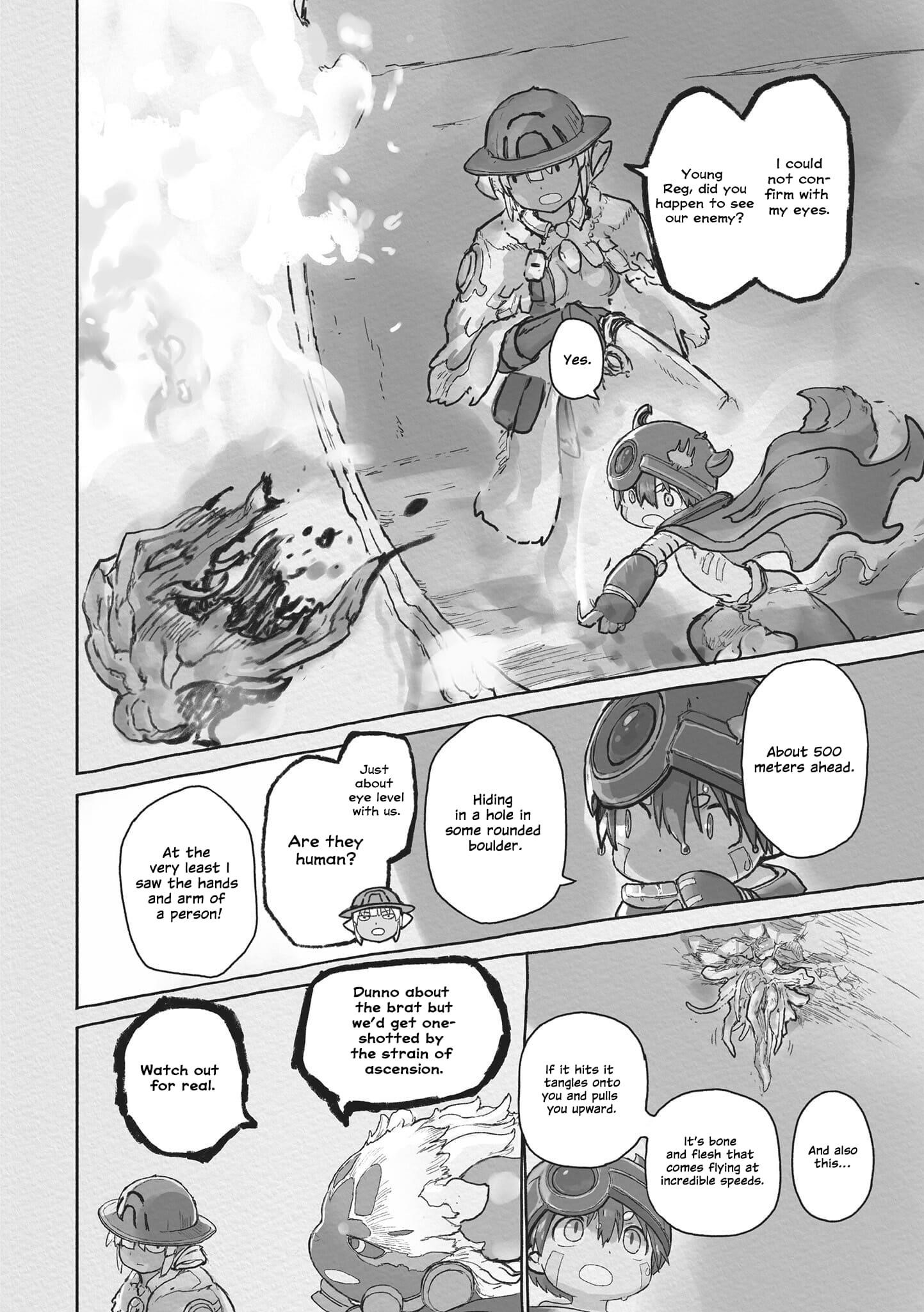 Made in Abyss Manga Chapter 71 page 20 - Shooter