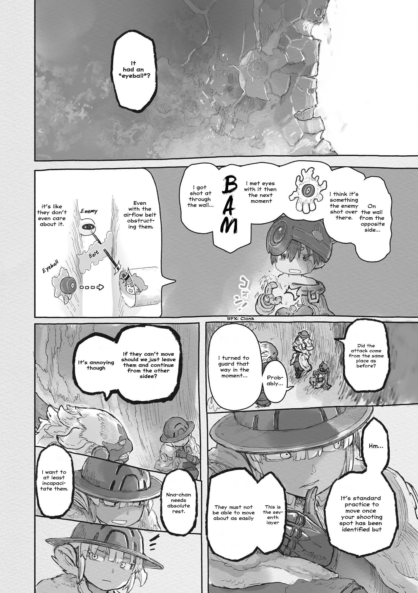 Made in Abyss Manga Chapter 71 page 30 - Shooter